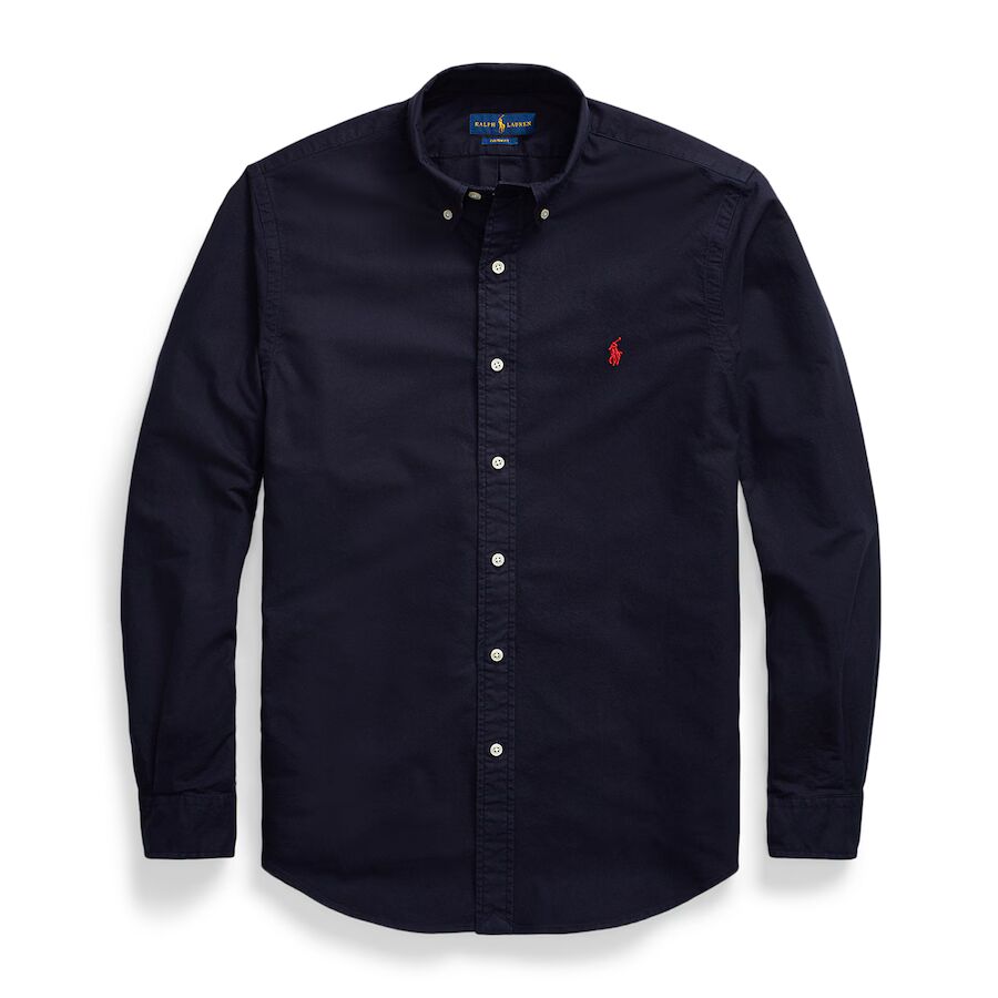 Polo Ralph Lauren Classic Navy Charm Button-Up Shirt