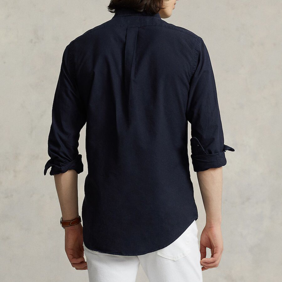 Polo Ralph Lauren Classic Navy Charm Button-Up Shirt