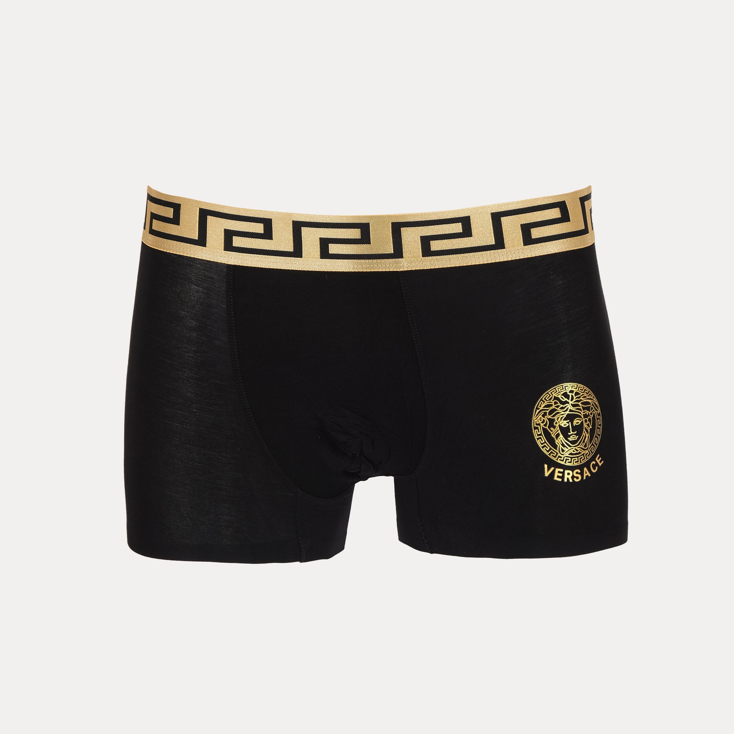 Louis Vuitton Versace Stichless Luxurious Midnight Blue Boxer Briefs