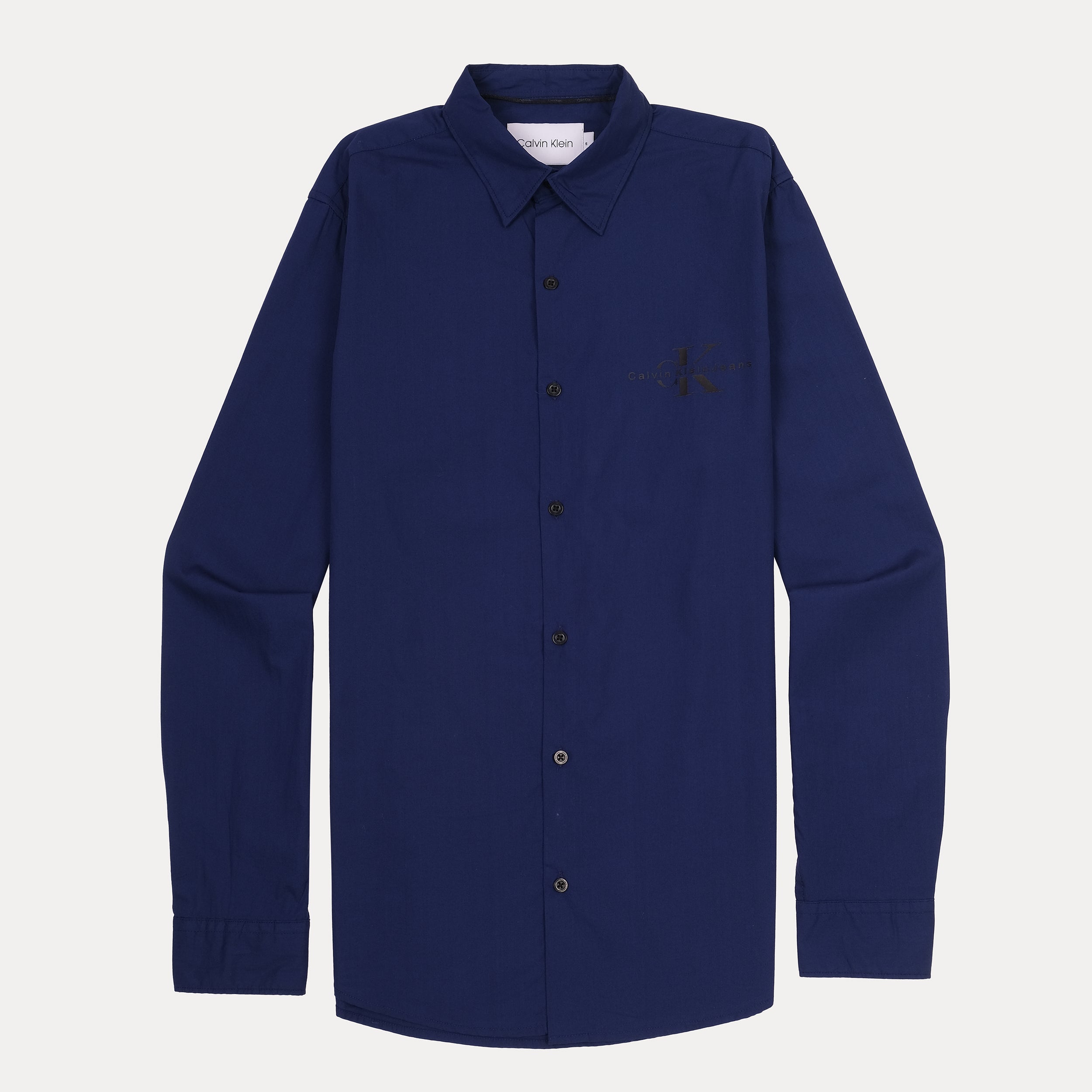 Calvin Klein Elegant Indigo Button-Up Shirt