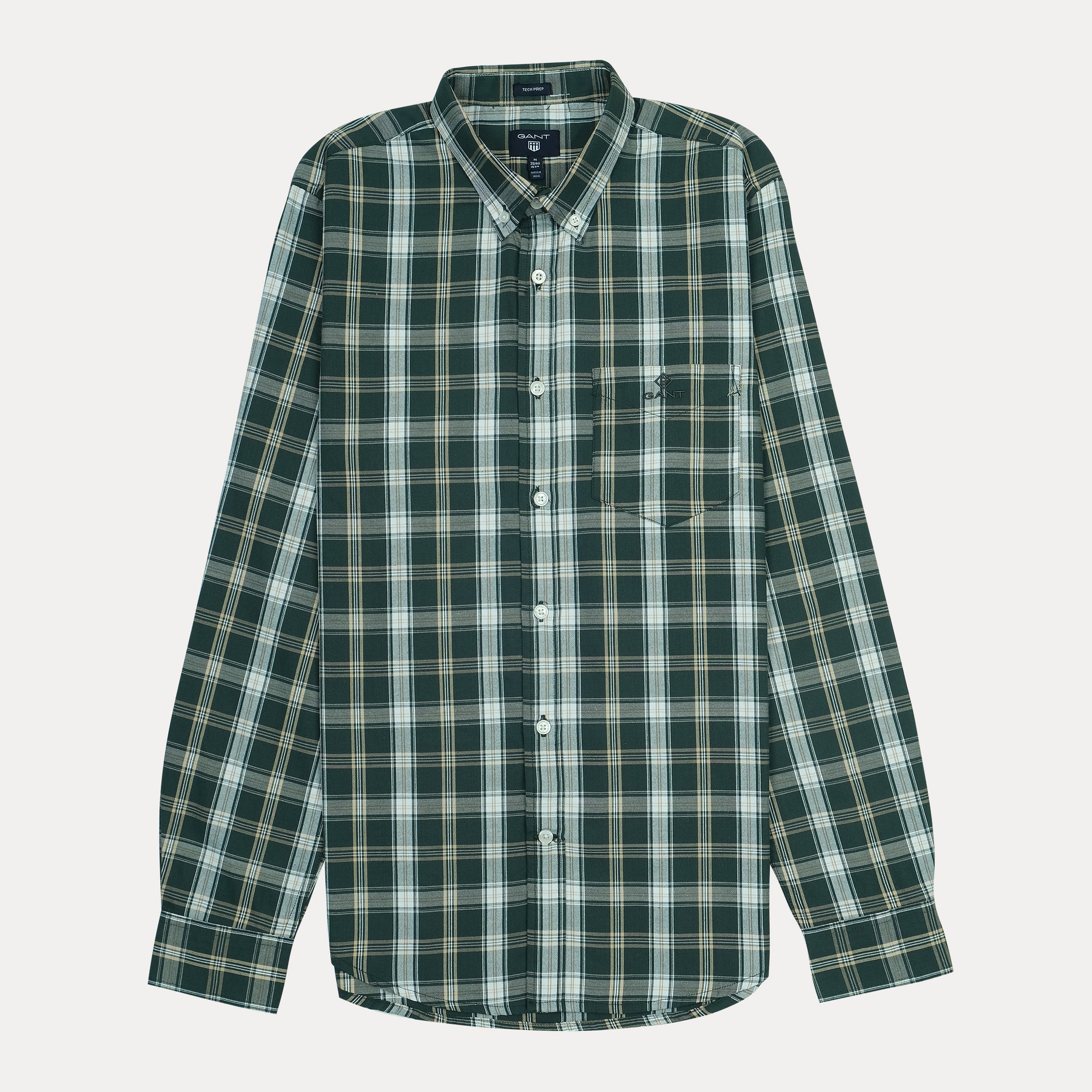 GANT Untamed Juniper Smoke Classic Fit Long Sleeve Button-Up Shirt