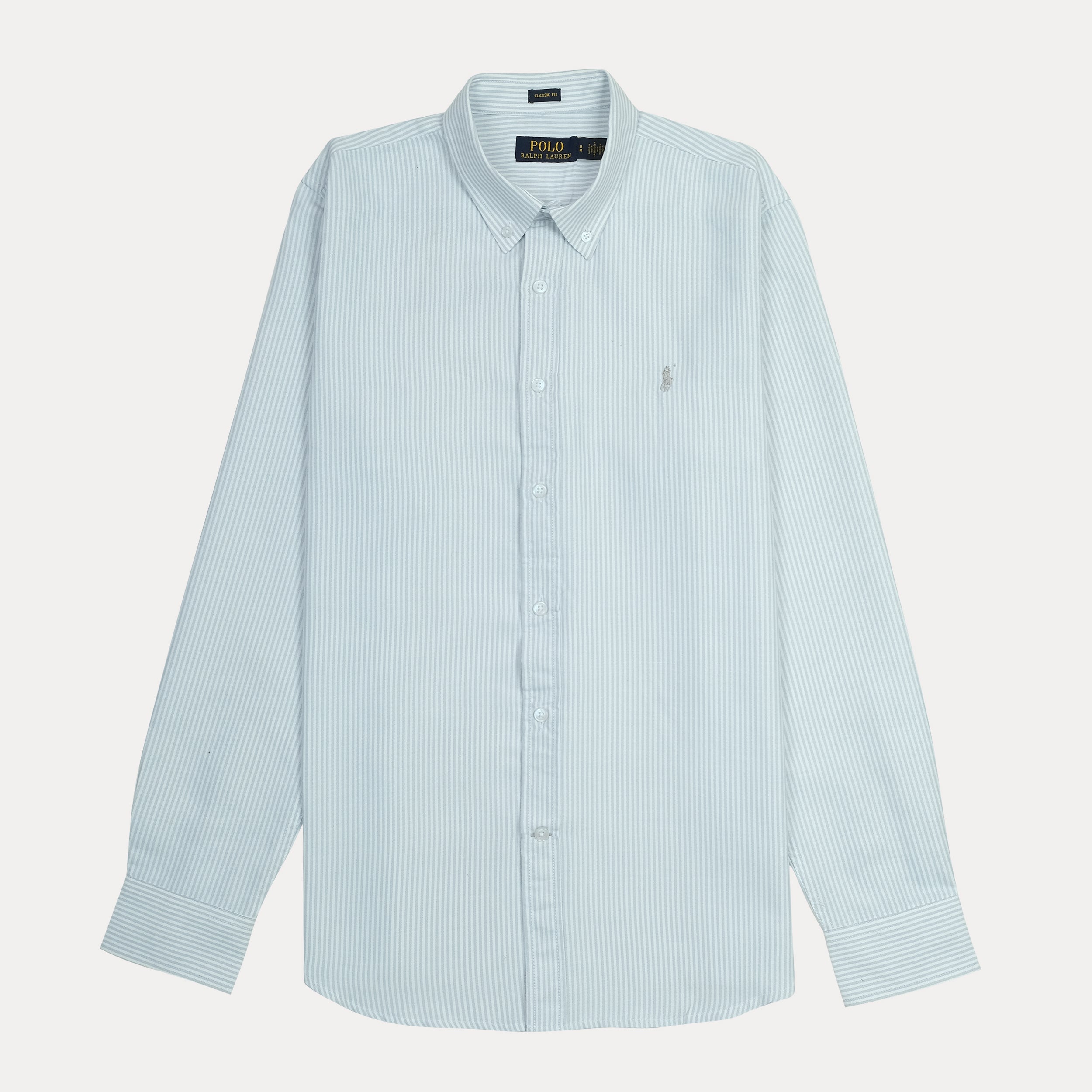 Polo Ralph Lauren Classic Fit Striped Shirt in Serene Sky