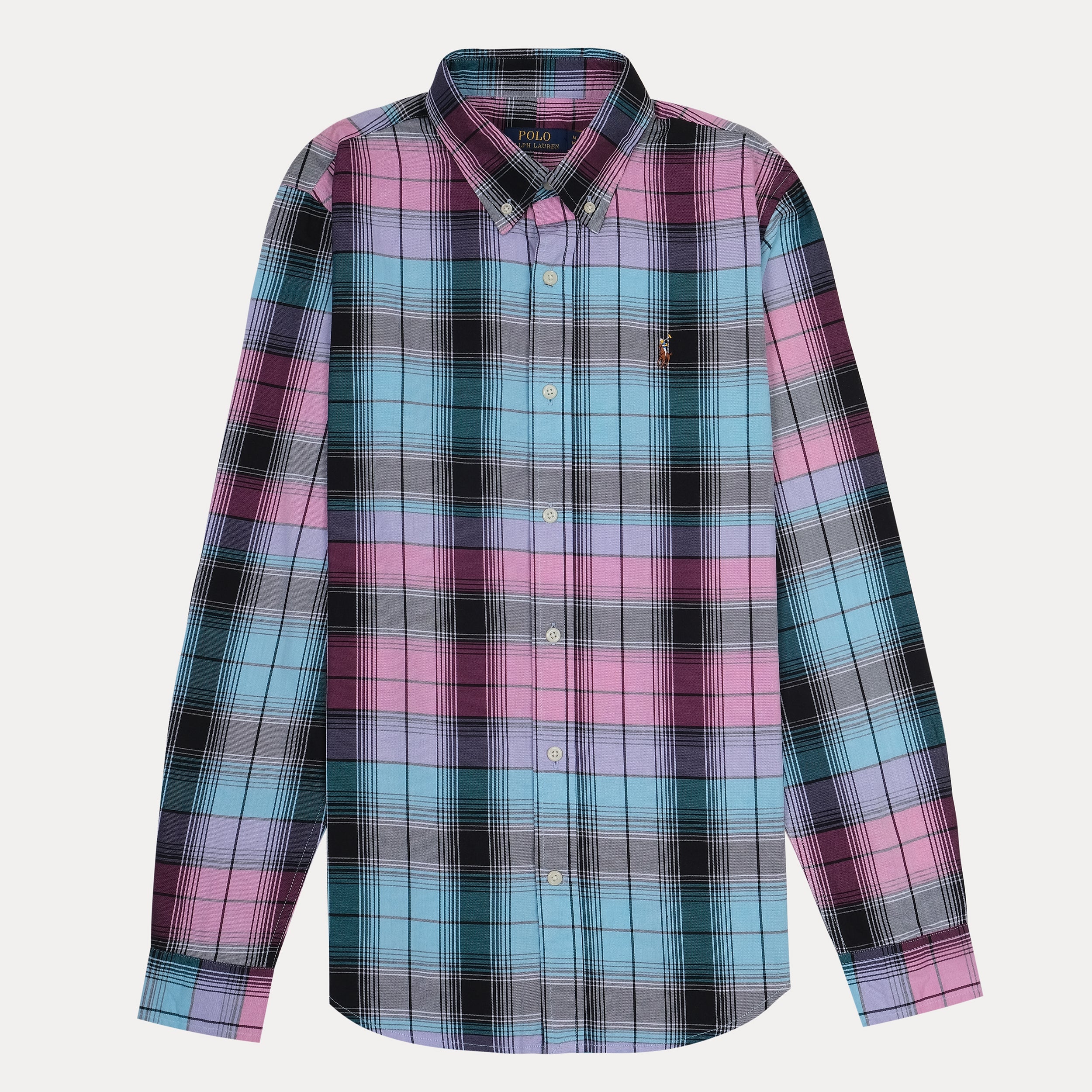 Polo Ralph Lauren Colorful Plaid Button-Down Shirt