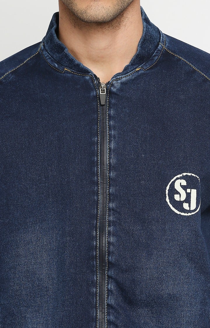 SPYKAR SJ Classic Denim Zip-Up Jacket