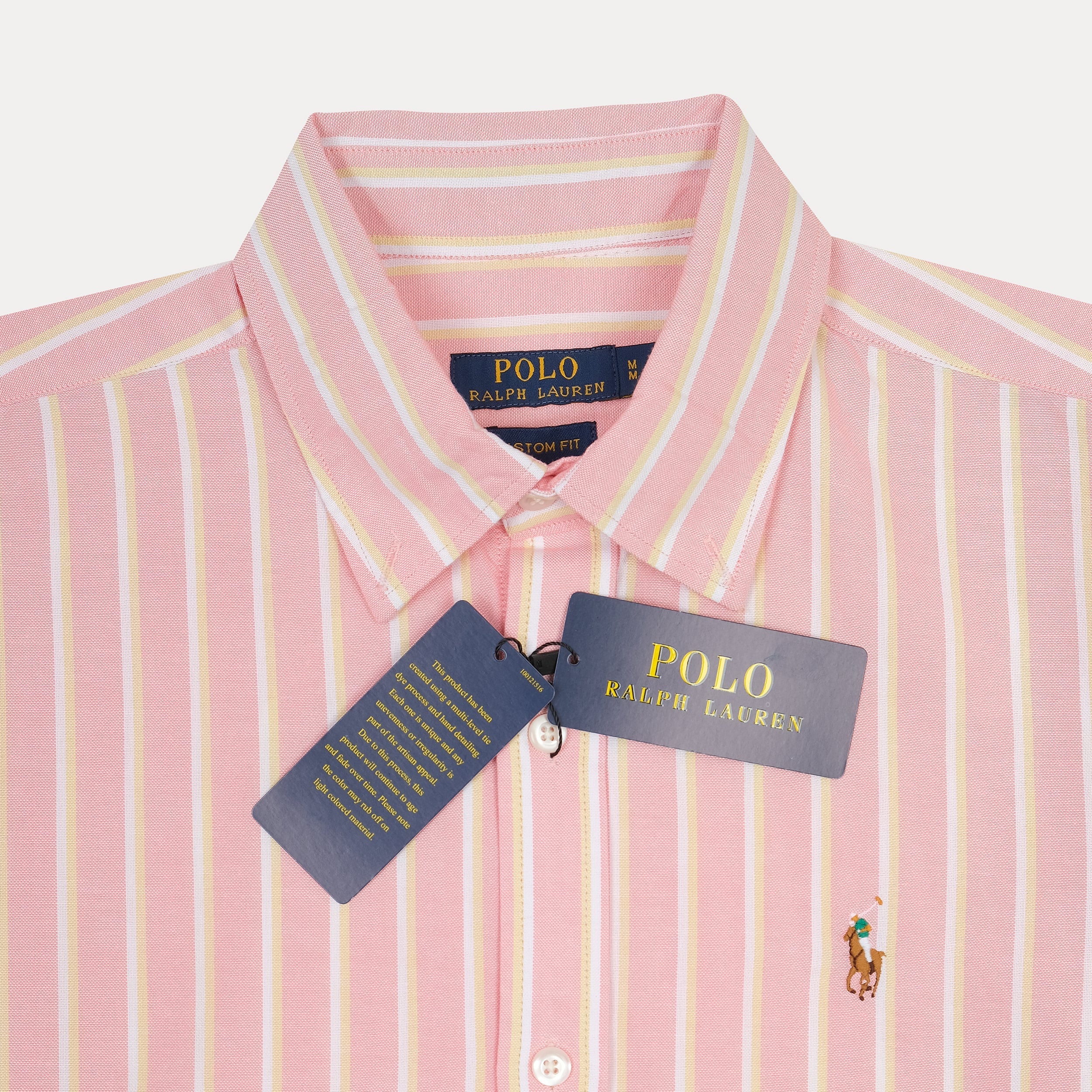 Polo Ralph Lauren Striped Elegance Shirt in Blushing Petal