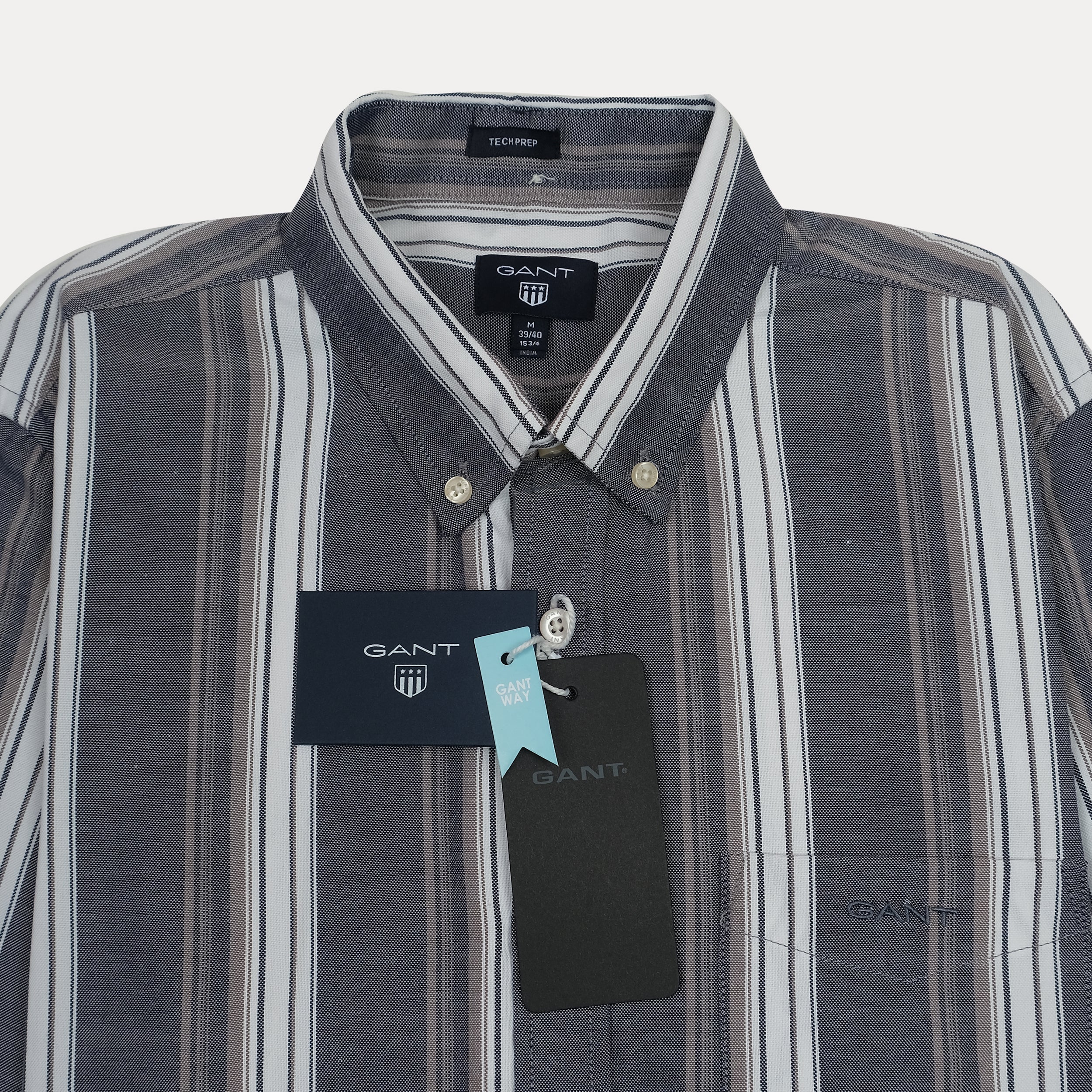 GANT Whimsical Lapis Aurora Classic Fit Long Sleeve Shirt