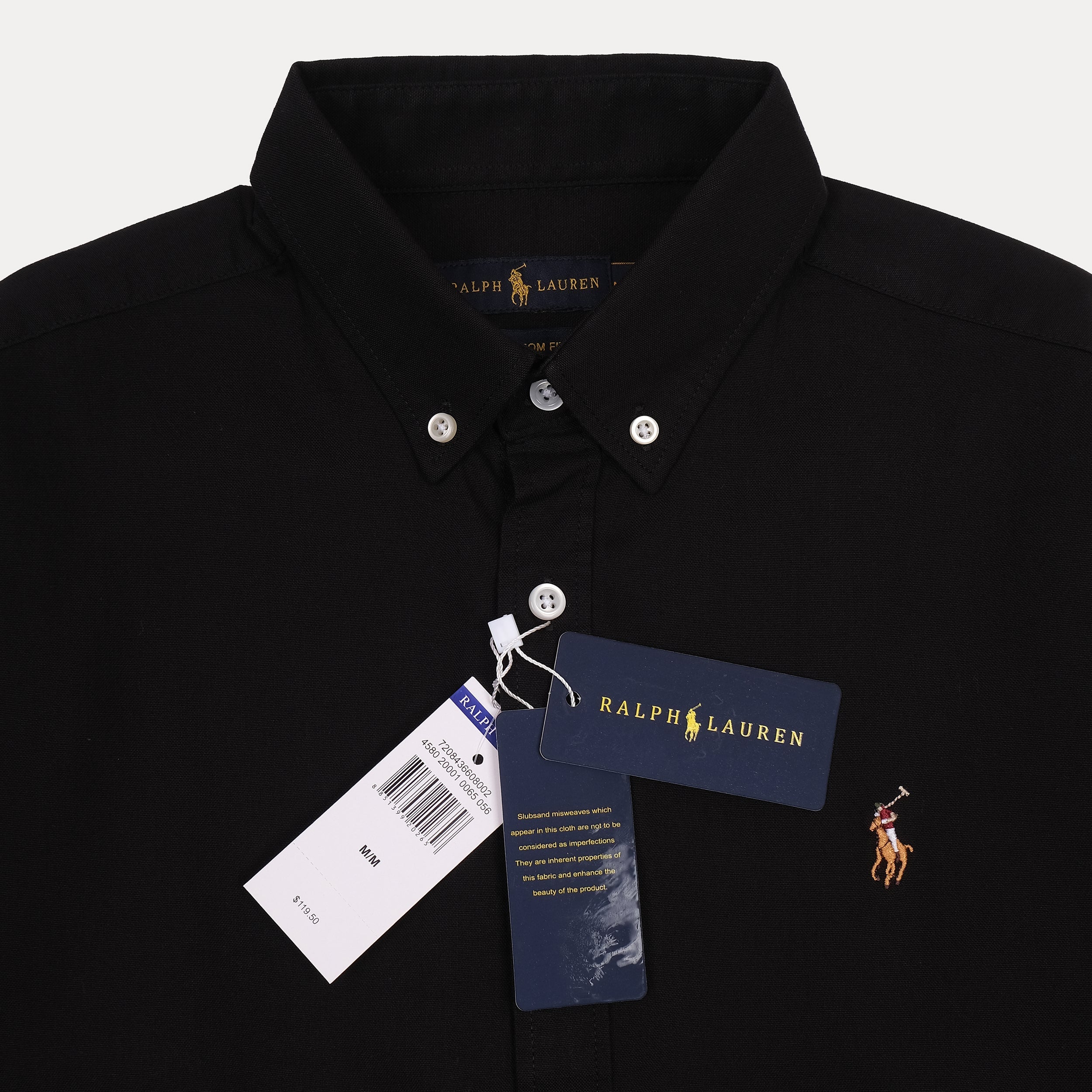 RALPH LAUREN Prismatic Onyx Whisper Classic Fit Long Sleeve Shirt