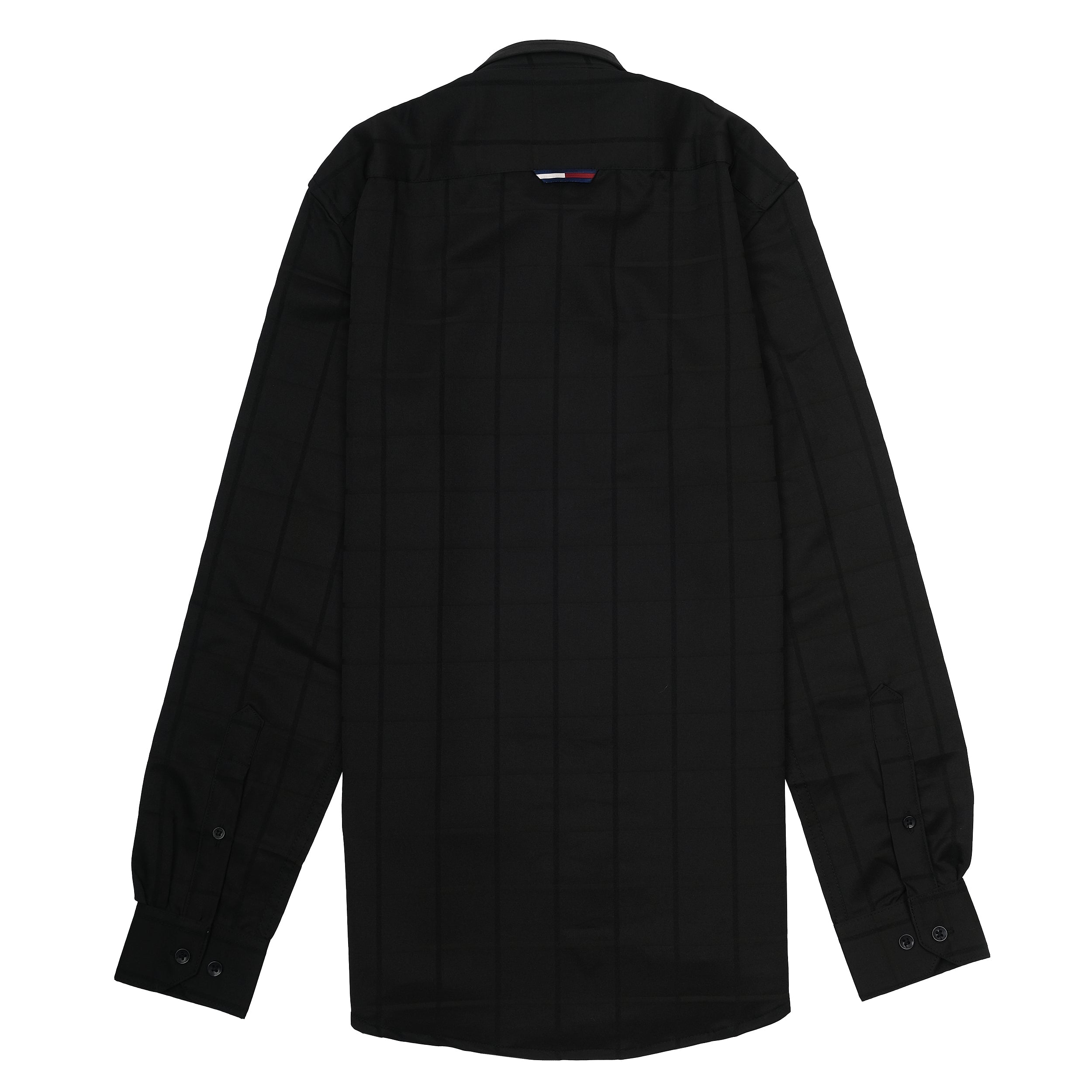 Tommy Jeans Sleek Midnight Checkered Button-Up Shirt