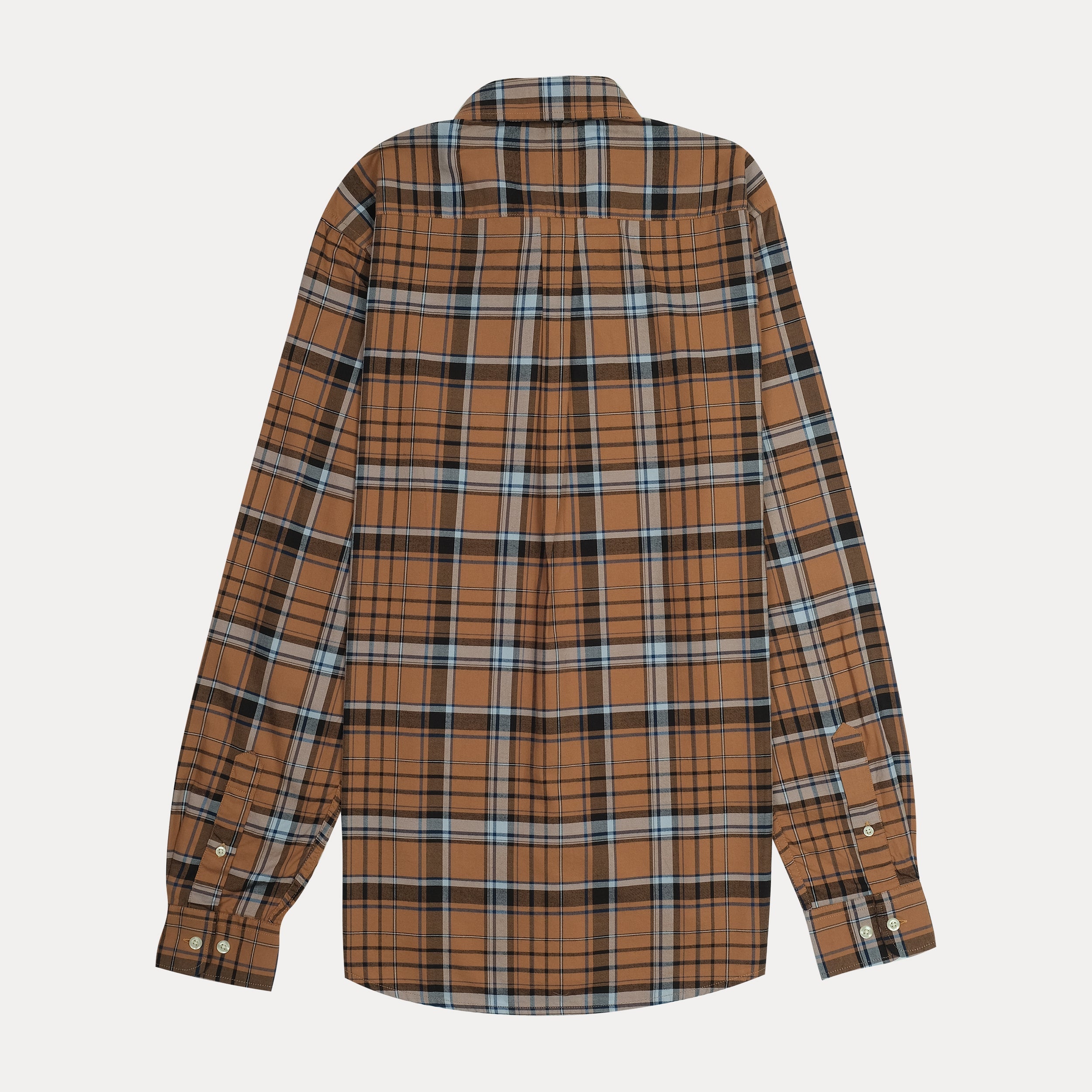 POLO RALPH LAUREN Terra Cotta Check Classic Fit Long Sleeve Button-Down Shirt