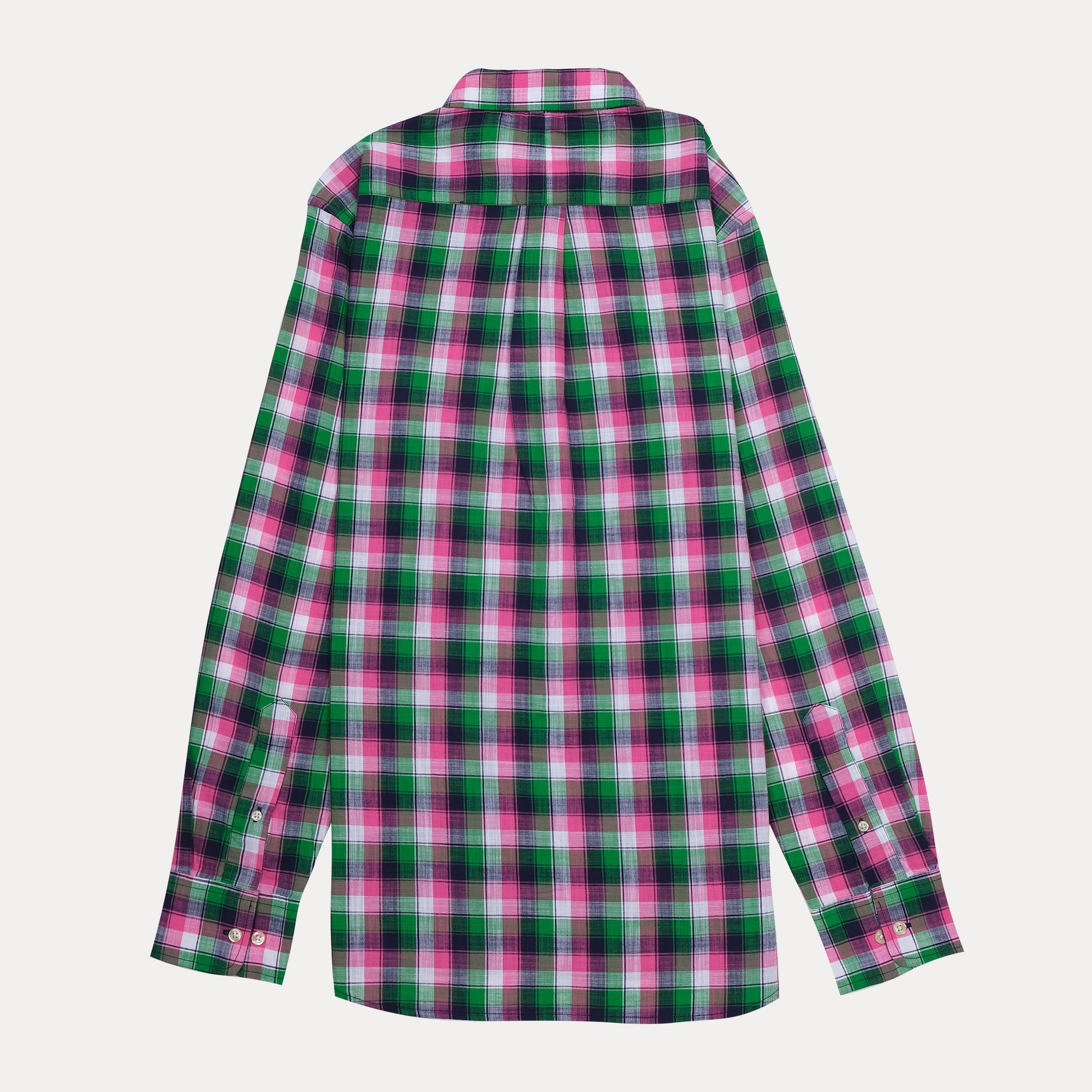 Ralph Lauren Sunfit Plaid Shirt in Pink and Green