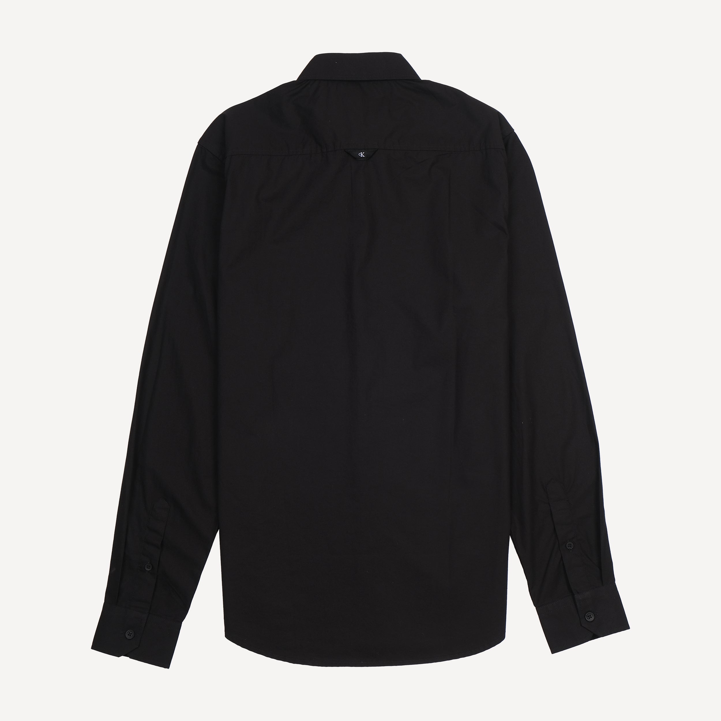 Calvin Klein Elegant Noir Button-Up Shirt