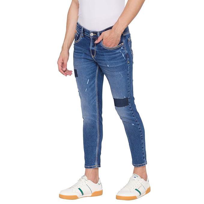 Spykar Distressed Denim Jeans