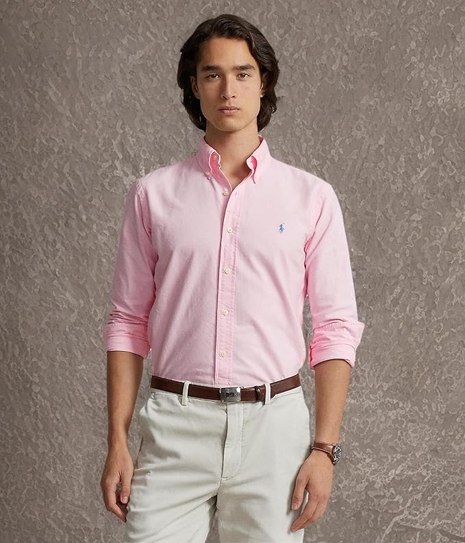 Ralph Lauren Soft Blush Button-Down Shirt