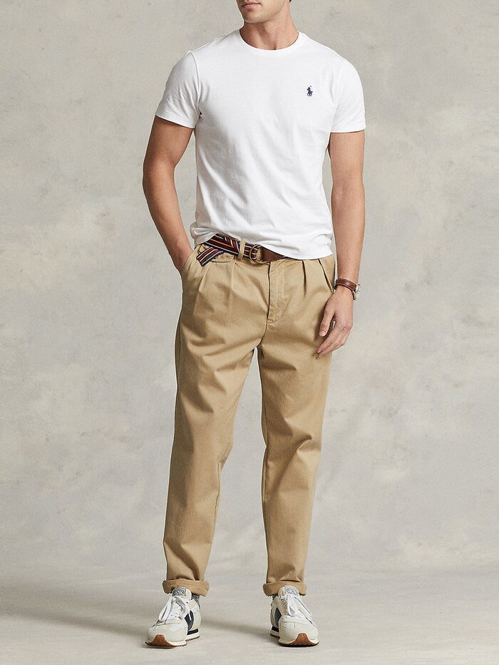 Polo Ralph Lauren White Classic Cotton Tee - Effortlessly Chic & Timeless