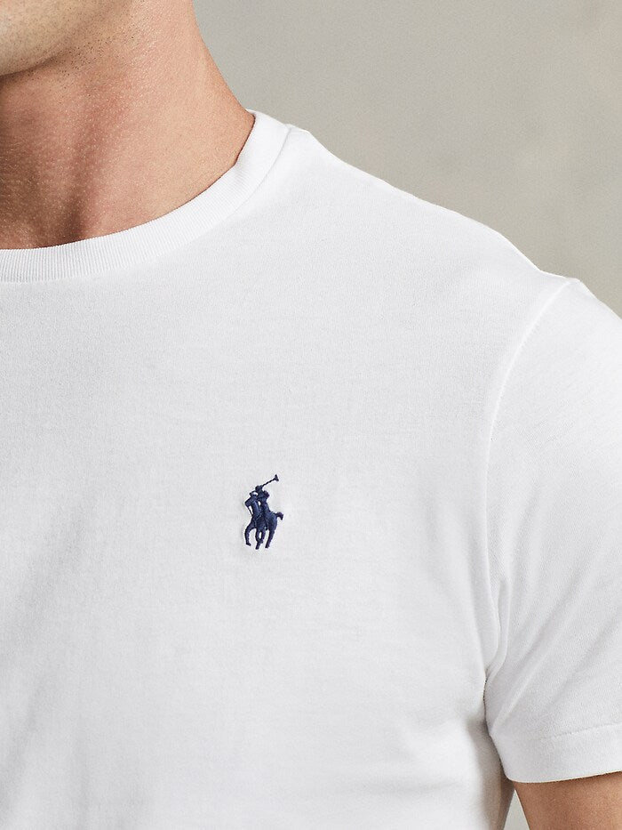 Polo Ralph Lauren White Classic Cotton Tee - Effortlessly Chic & Timeless