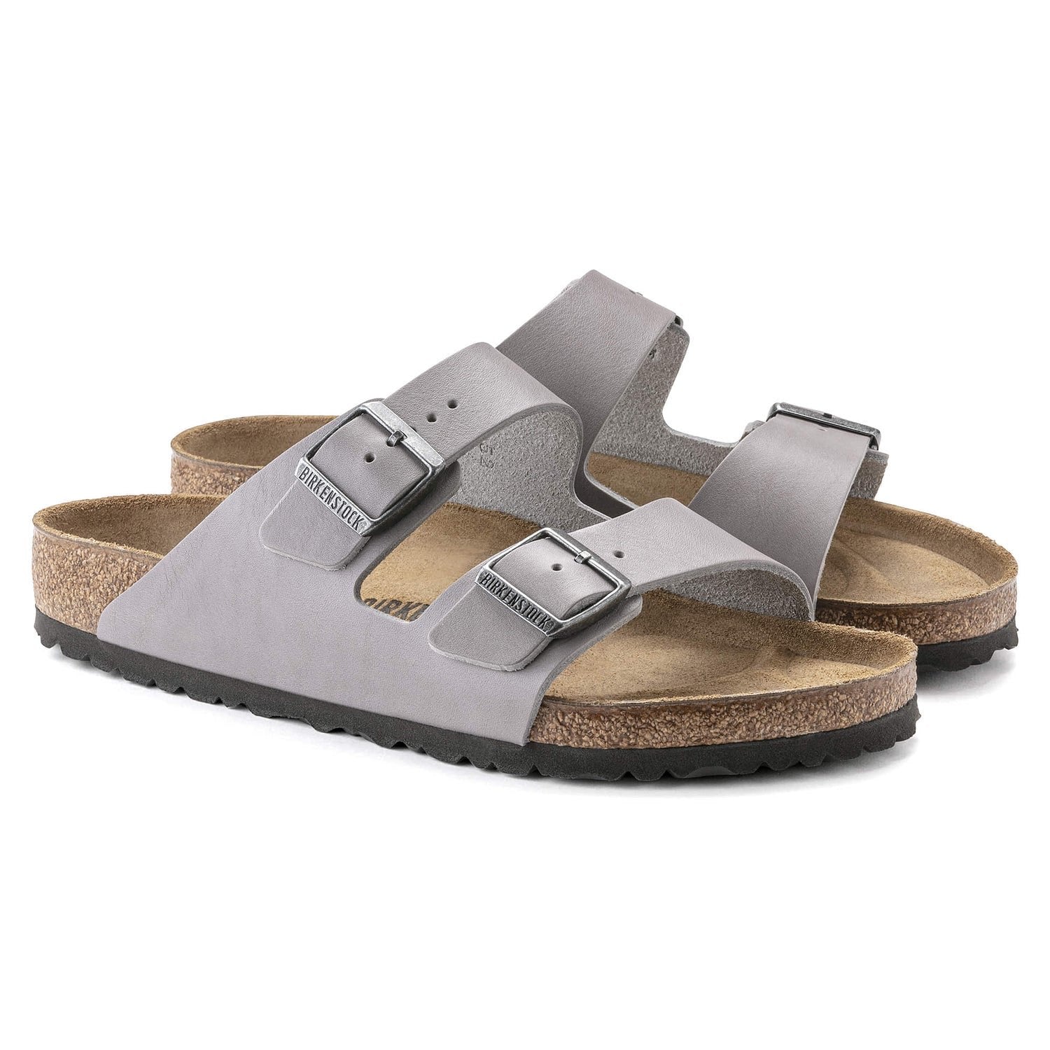 Birkenstock Elegant Slate Grey Arizona Sandals