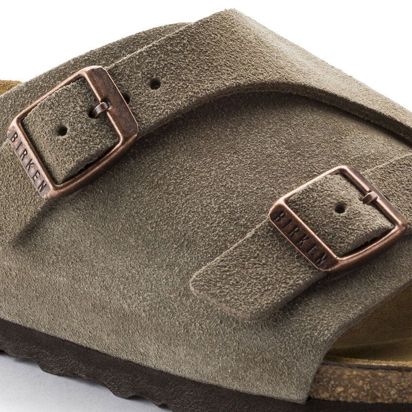 Birkenstock Suede Sandals in Earthy Sage - Effortlessly Chic Comfort