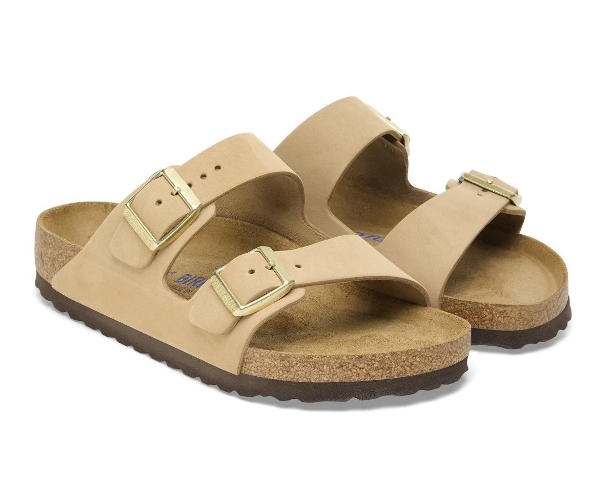Birkenstock Classic Sand Dune Suede Double Buckle Sandals