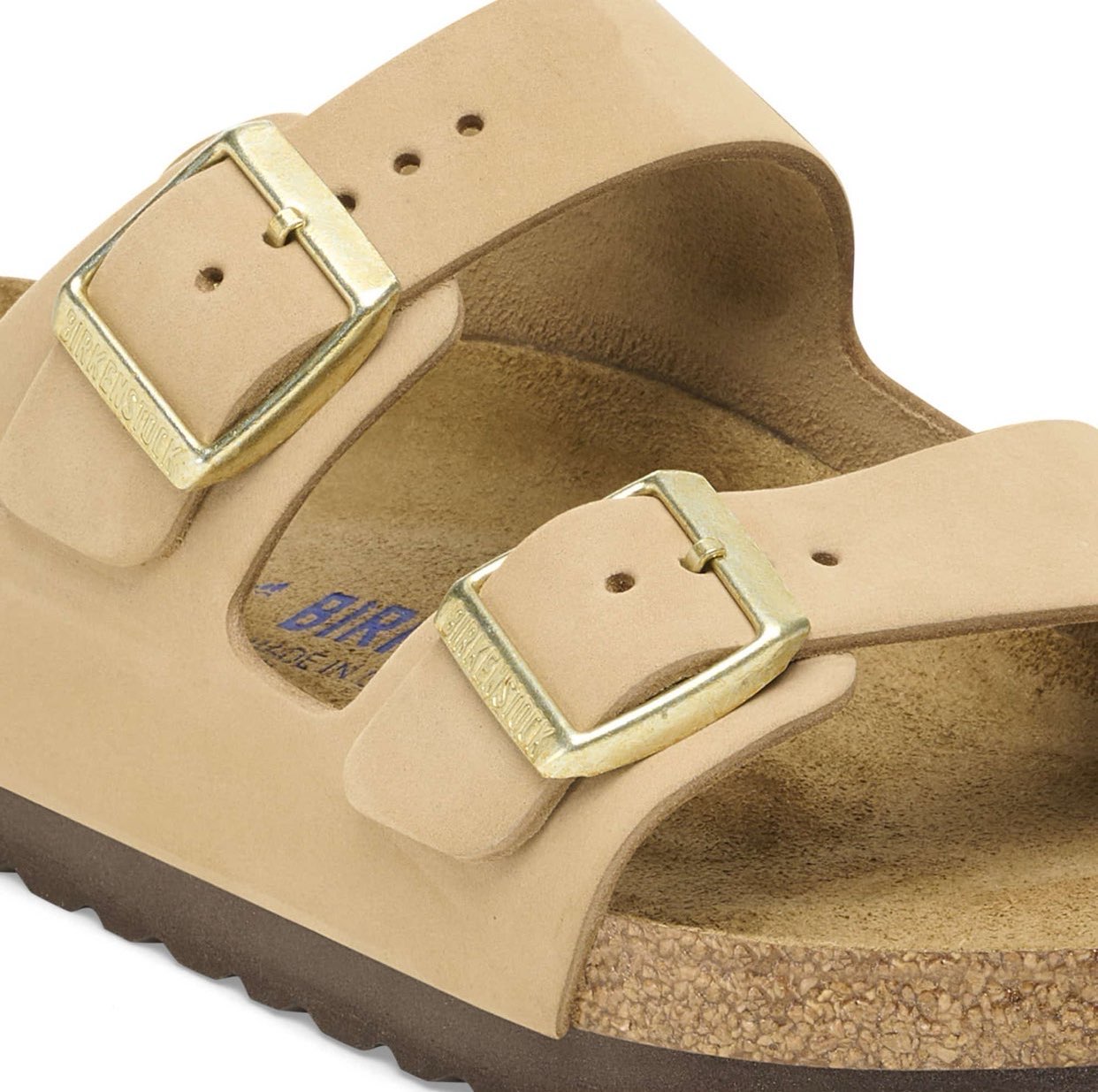 Birkenstock Classic Sand Dune Suede Double Buckle Sandals