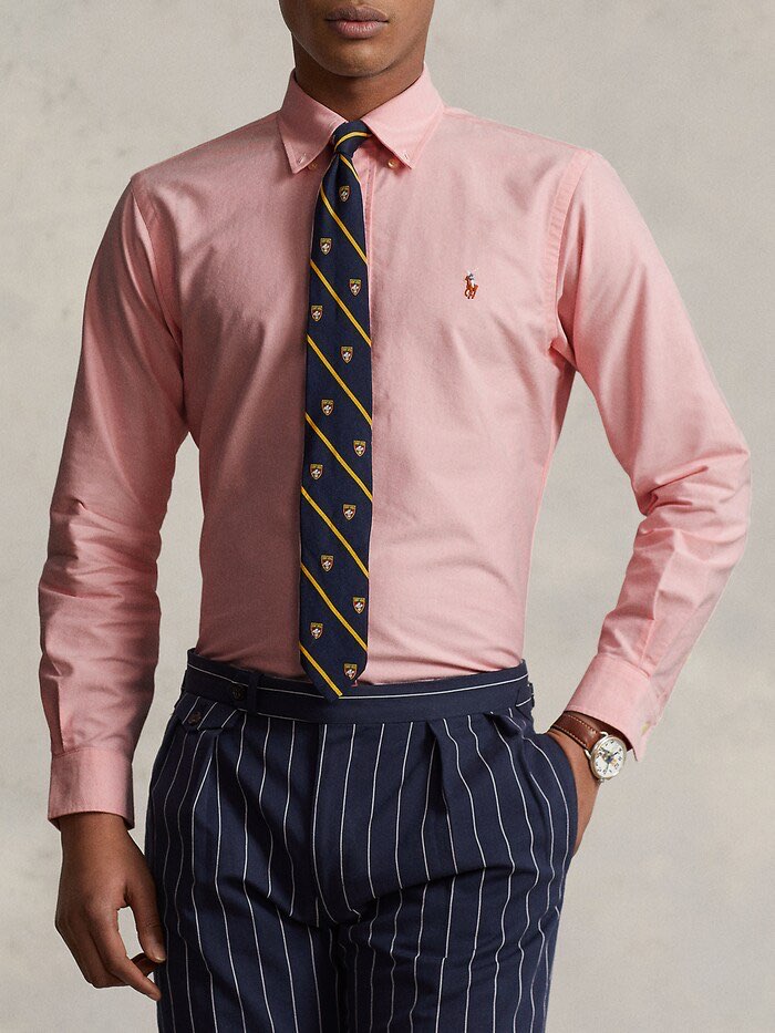 Ralph Lauren Soft Blush Button-Up Shirt