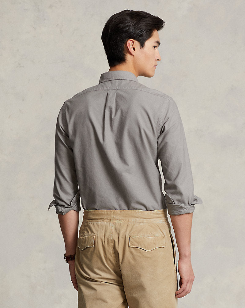 Polo Ralph Lauren Timeless Charcoal Button-Up Shirt