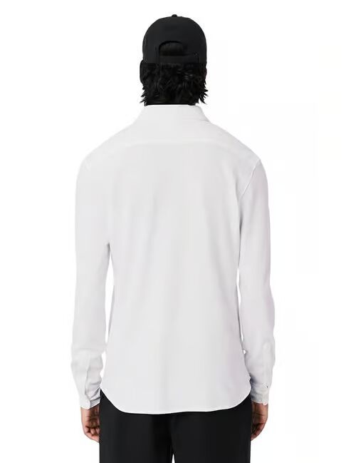 Lacoste Elegant Whisper White Long Sleeve Shirt