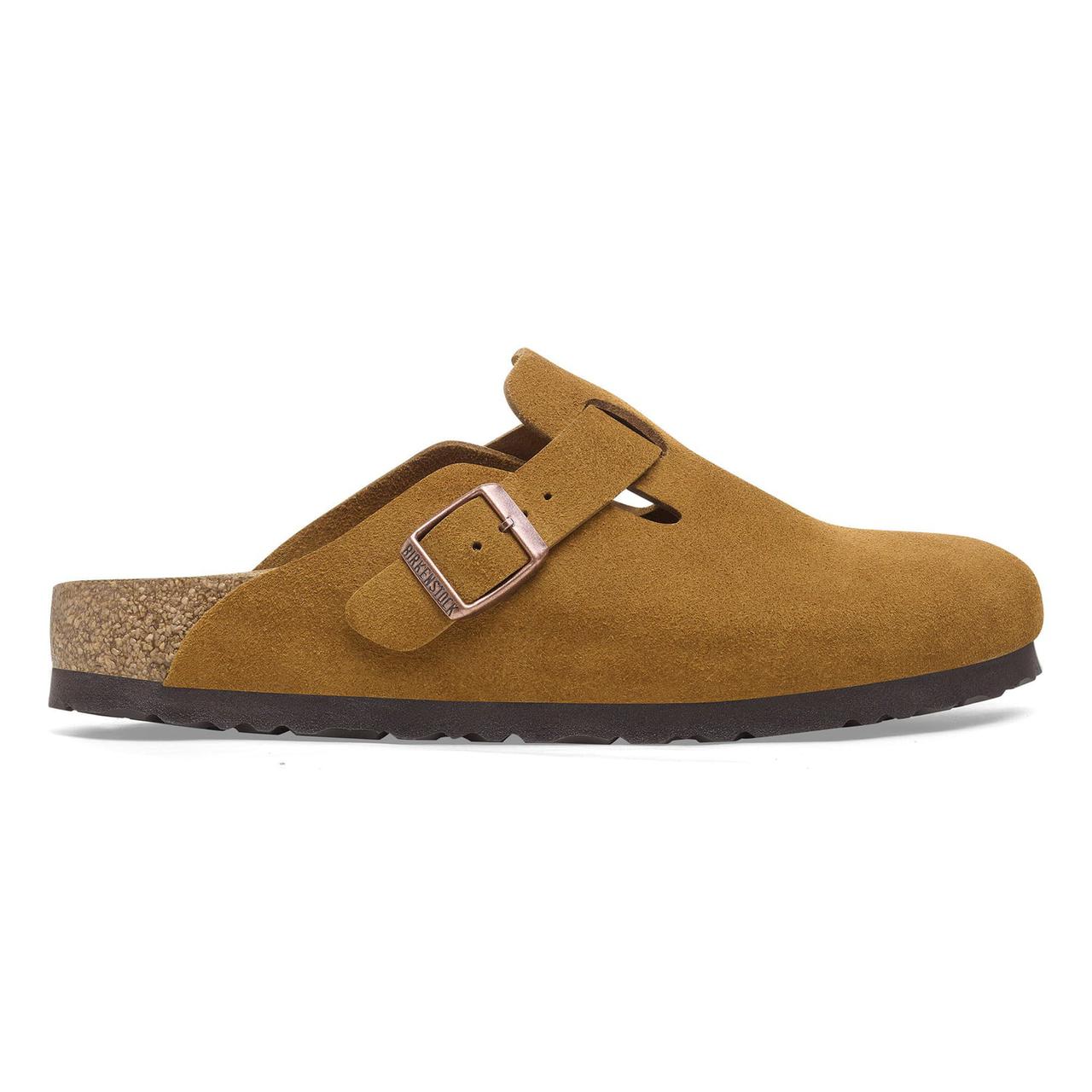 Birkenstock Suede Clogs in Golden Honey - Effortlessly Chic Comfort