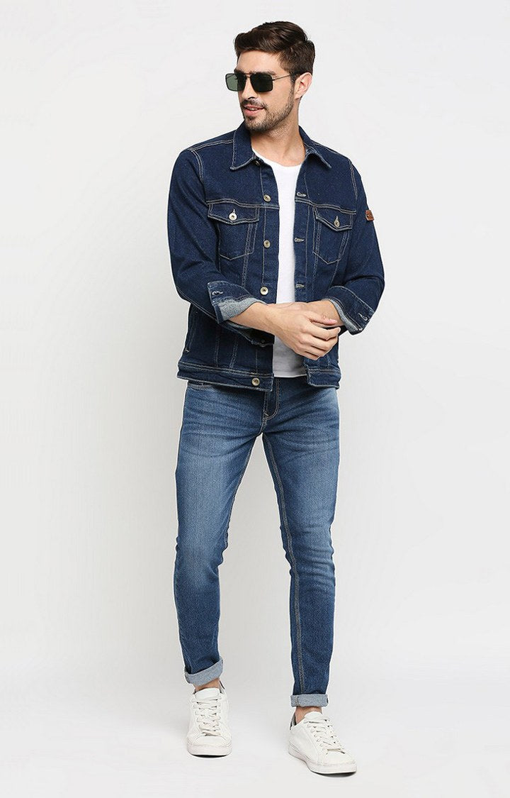 SPYKAR DenimCo Classic Blue Denim Jacket