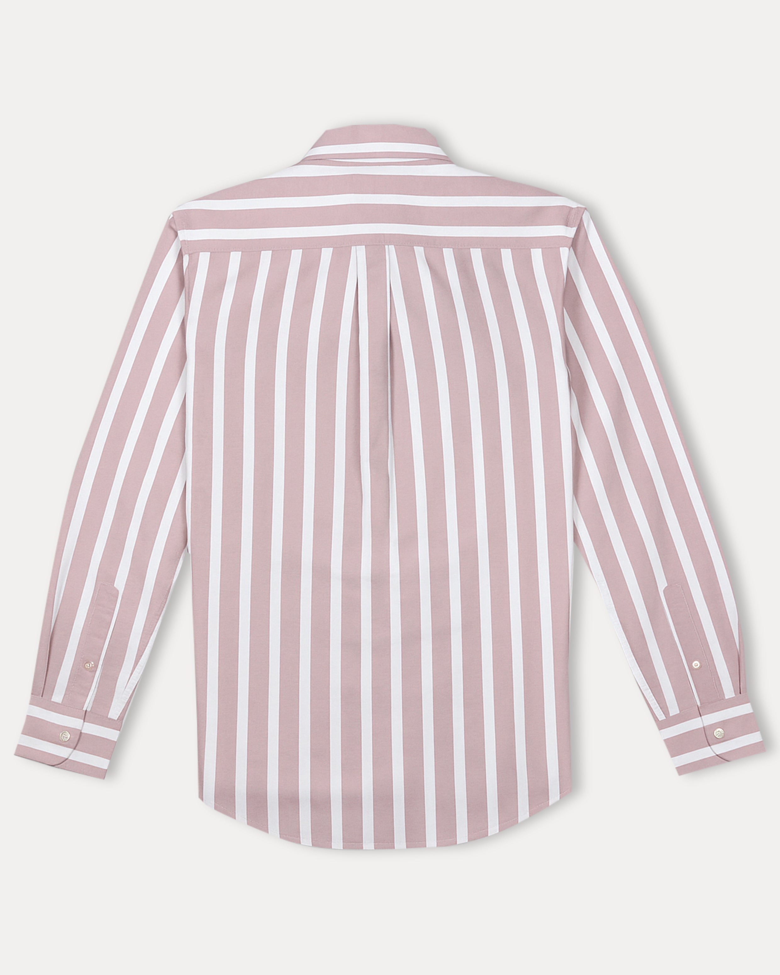 Polo Ralph Lauren Striped Elegance Shirt in Blush Whisper
