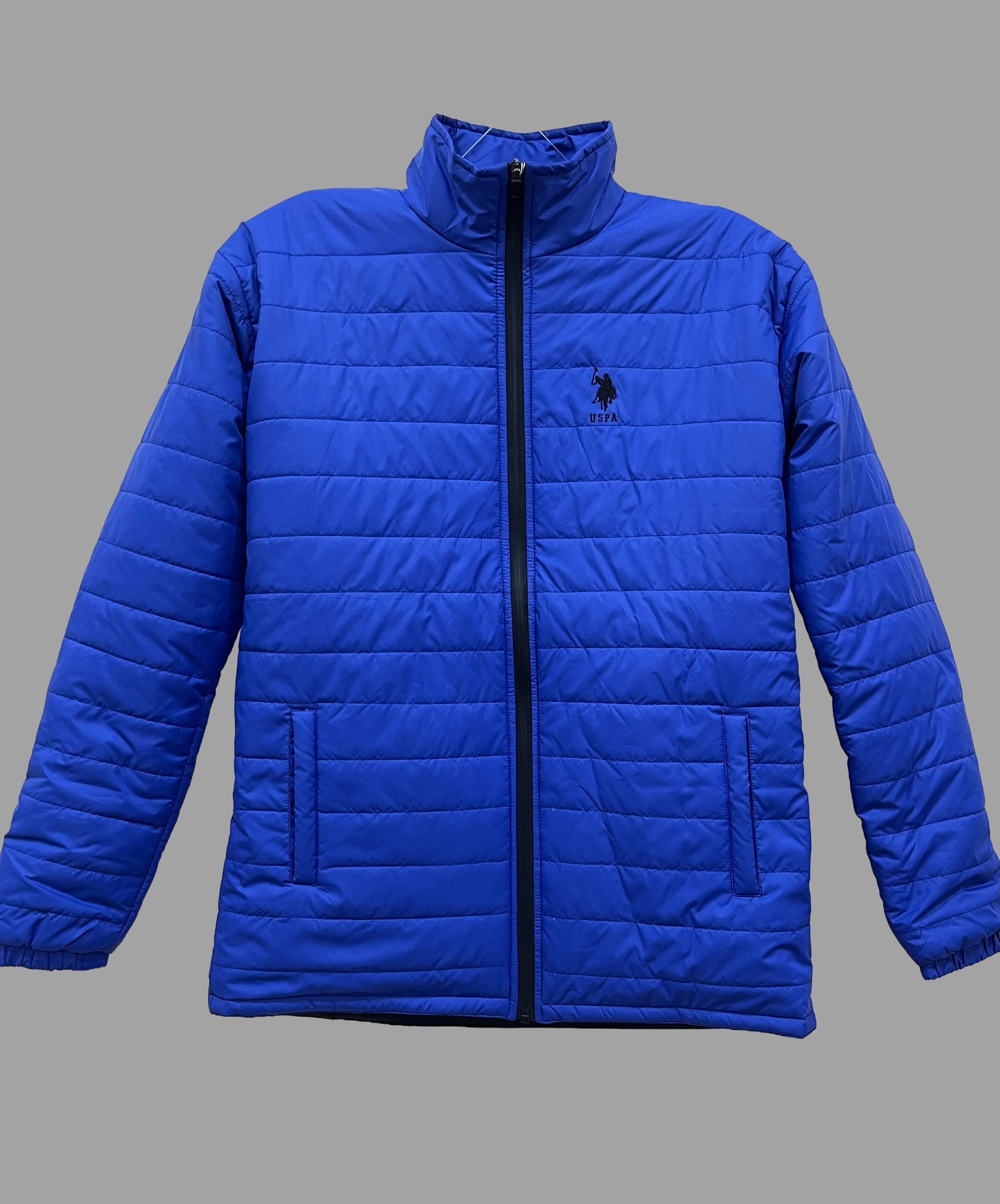 USPA Radiant Azure Puffer Jacket - Cozy Quilted Warmth