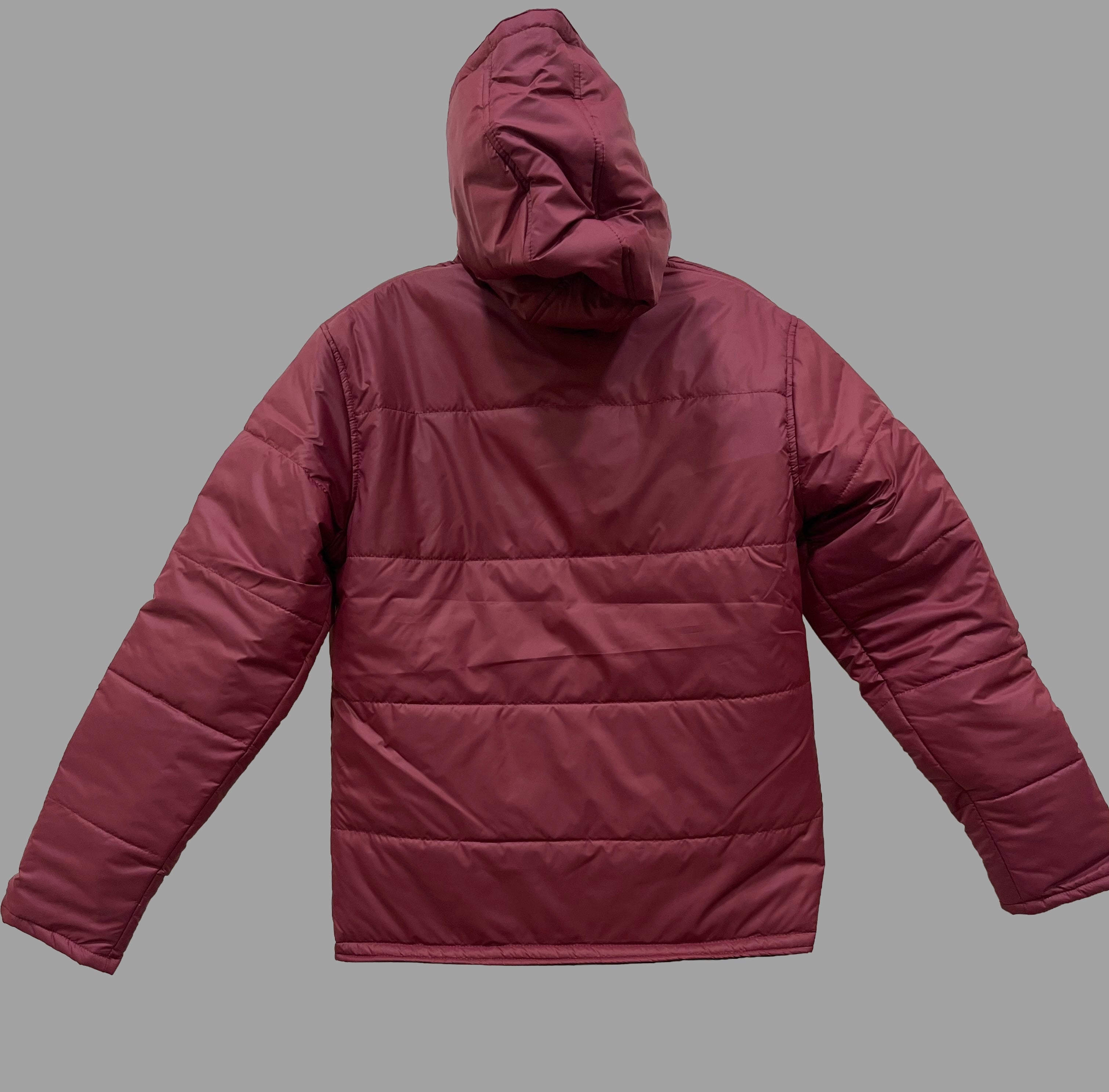 USPA Cozy Crimson Puffer Jacket