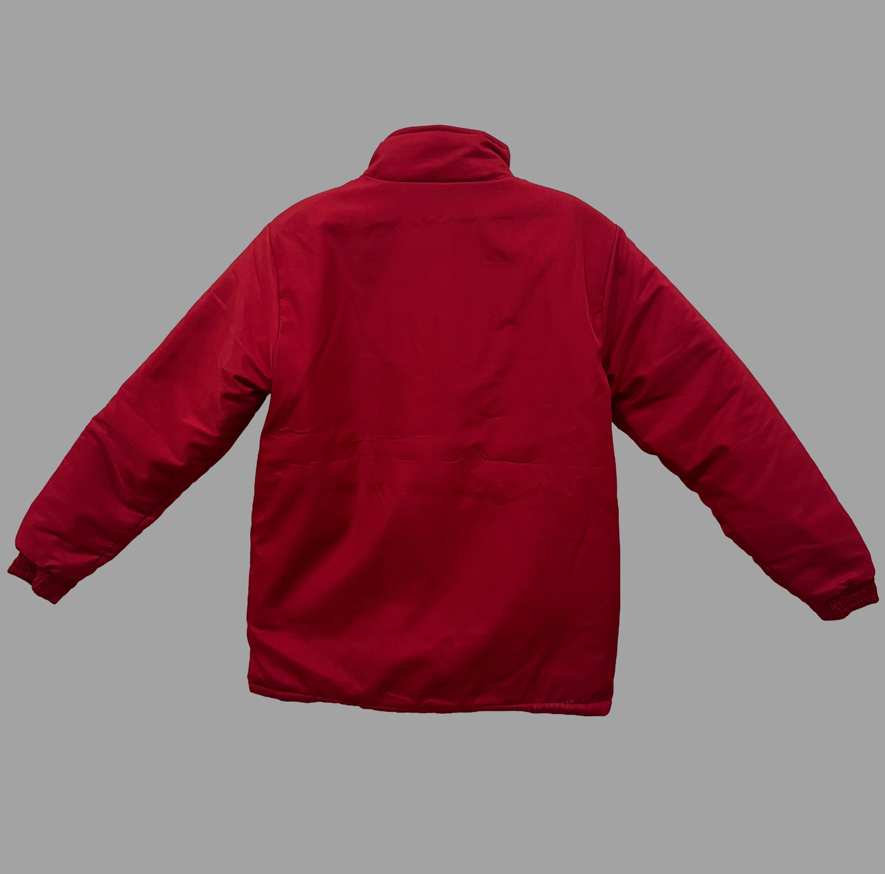 USPA Bold Crimson Windbreaker Jacket