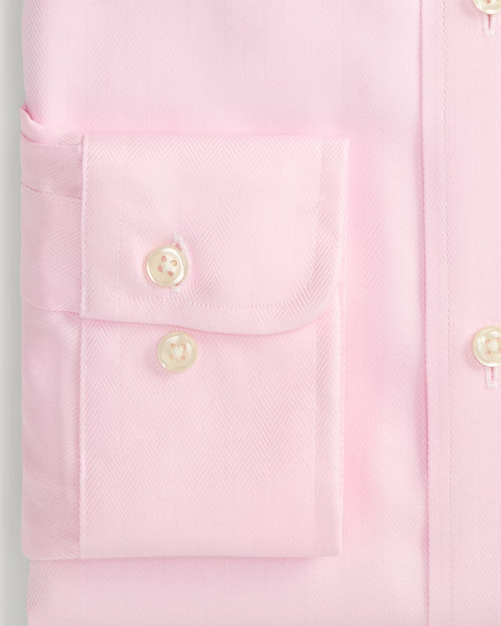 Polo Ralph Lauren Custom Fit Delightful Blush Button-Up Shirt