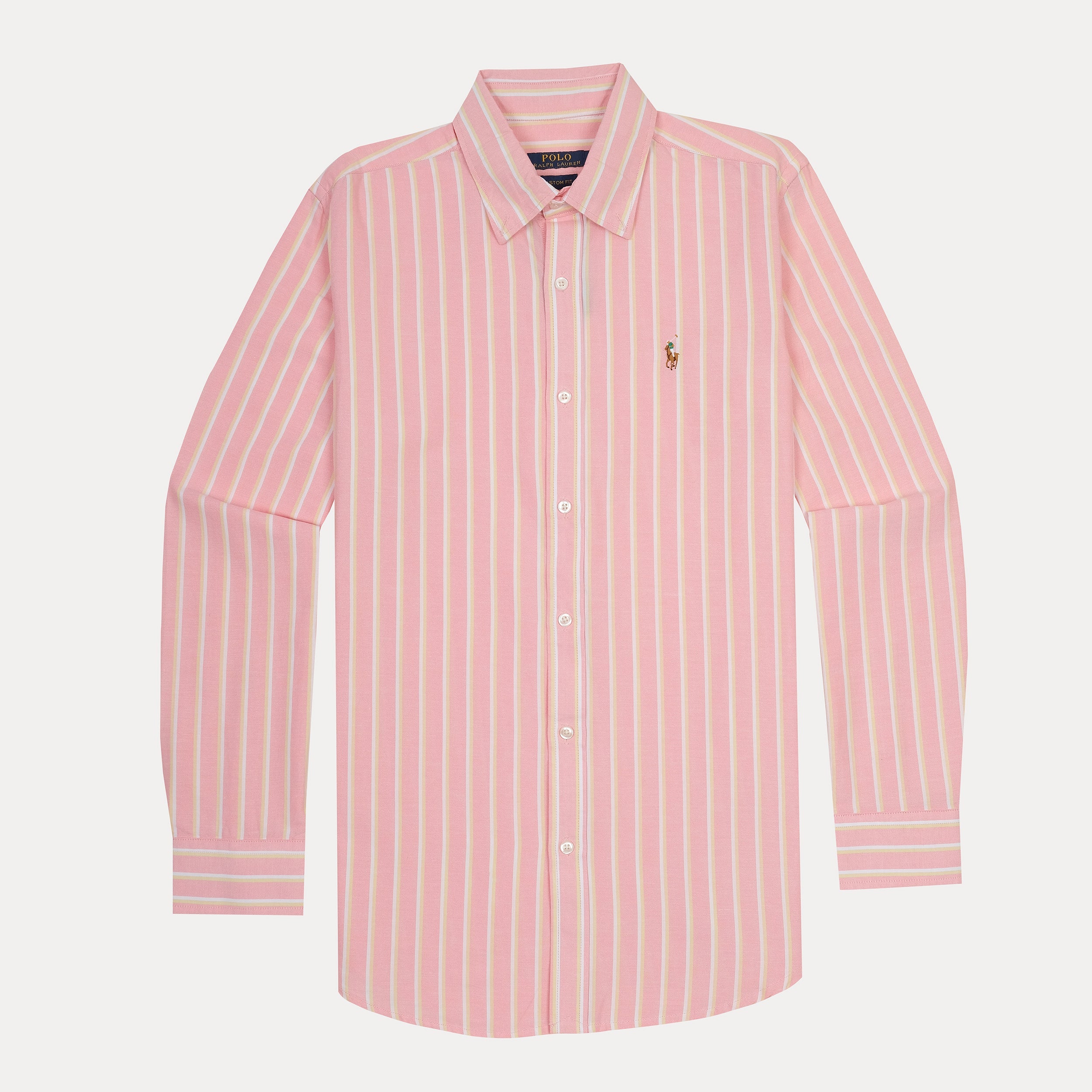 Polo Ralph Lauren Striped Elegance Shirt in Blushing Petal