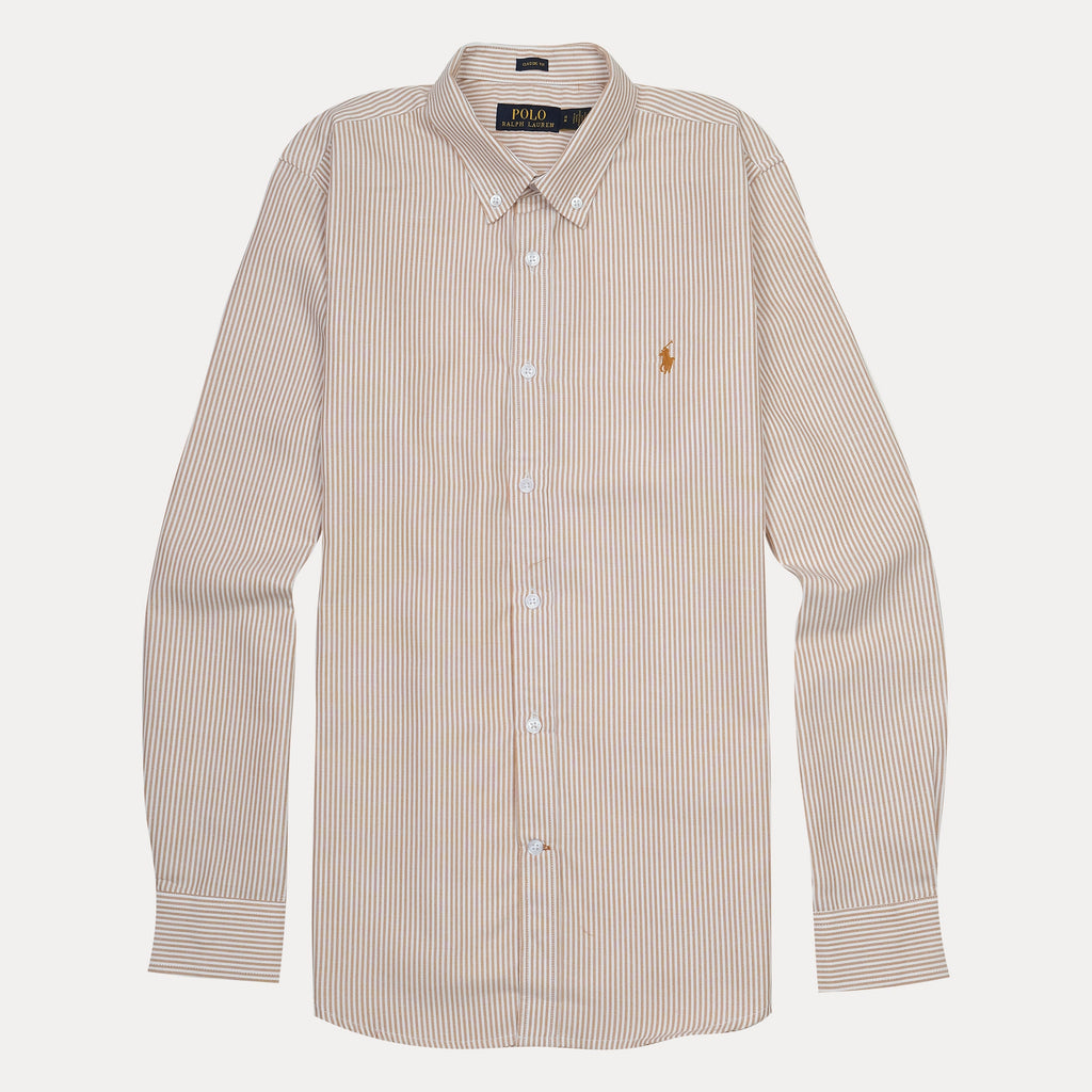 POLO RALPH LAUREN Classic Fit Striped Button-Down Shirt