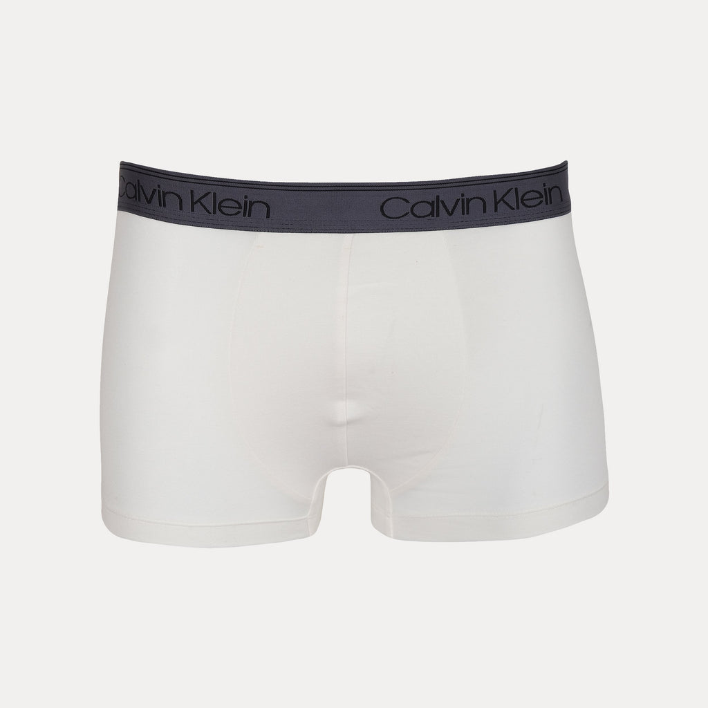 Calvin Klein Luxurious Comfort Boxer Briefs in Bold Crimson, Classic Black, and Pristine White