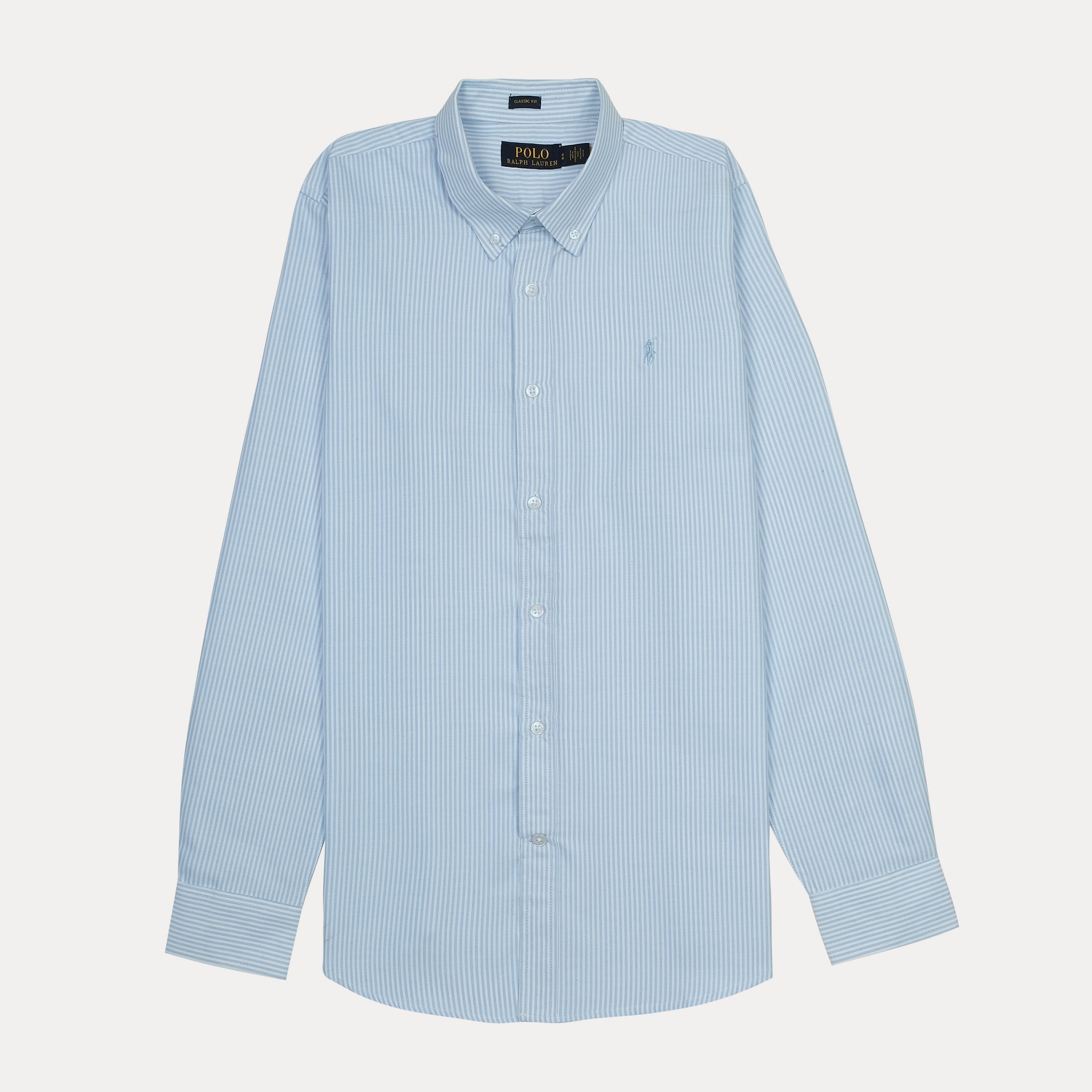 Polo Ralph Lauren Classic Fit Striped Shirt in Serene Sky