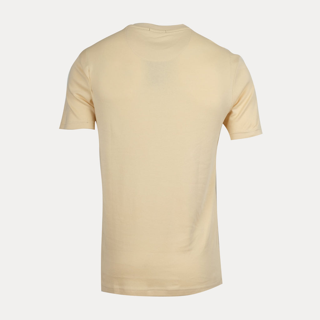 EMPORIO ARMANI Silken Buttercream Relaxed Fit Short Sleeve T-Shirt