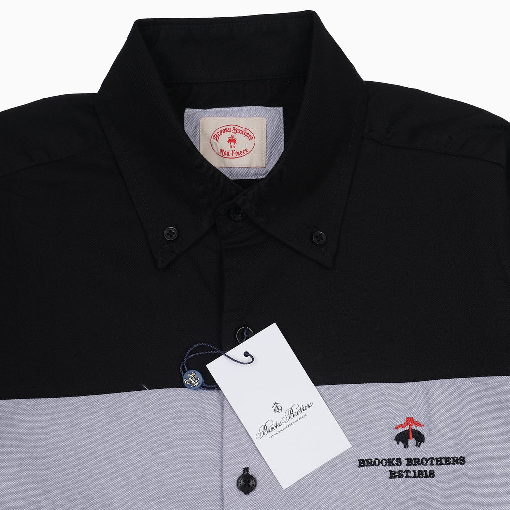 BROOKS BROTHERS Classic Colorblock Button-Up Shirt