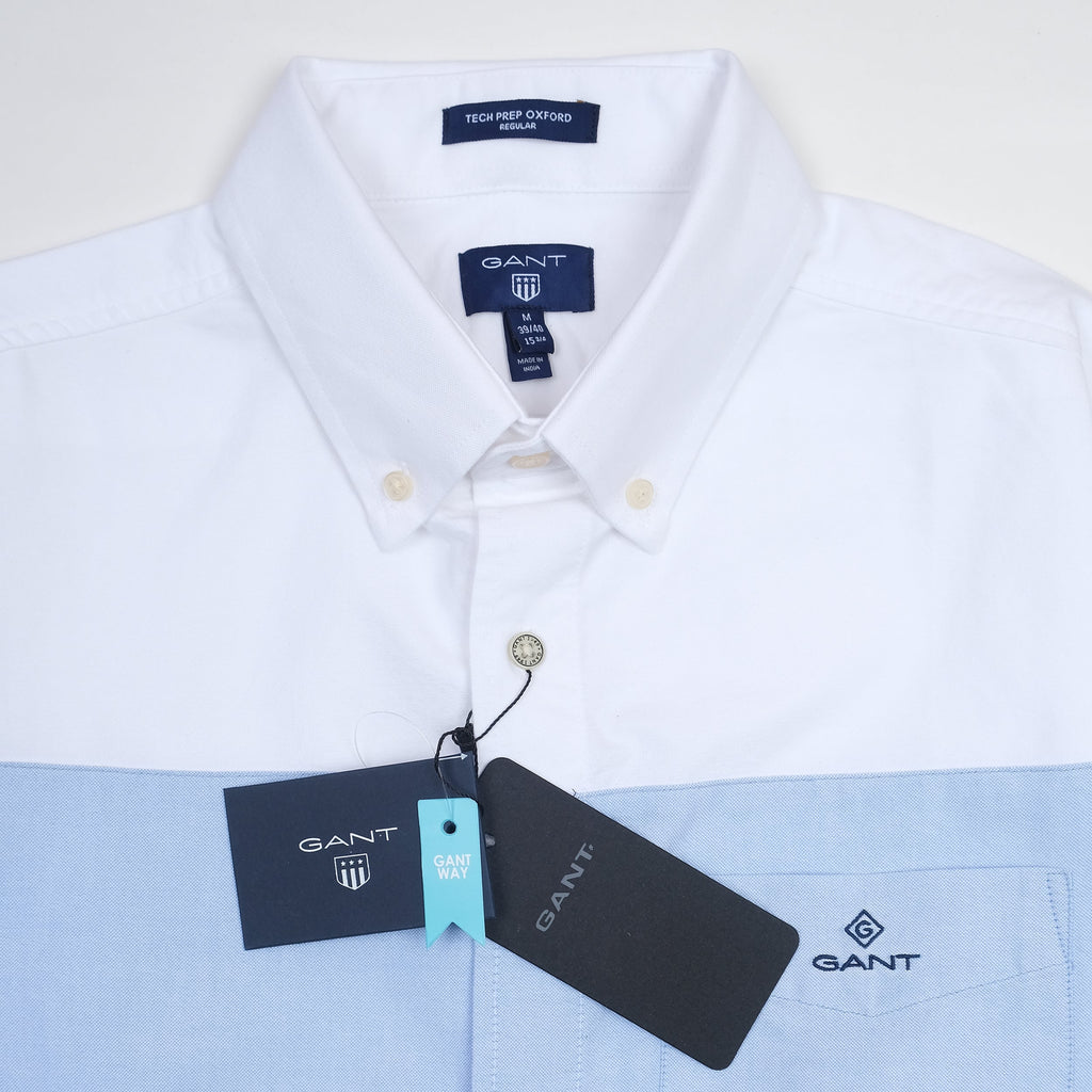GANT Tech Prep Oxford Color Block Shirt