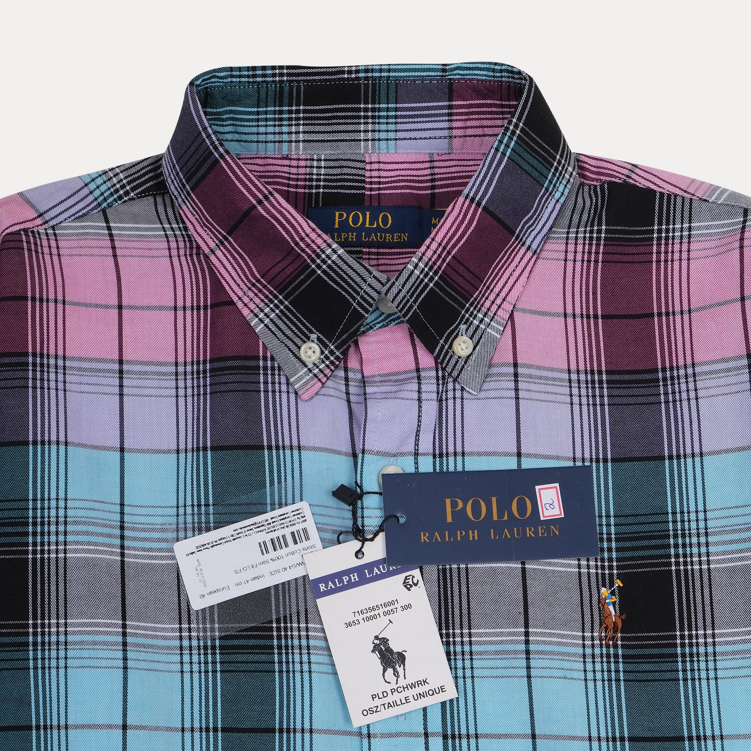 Polo Ralph Lauren Colorful Plaid Button-Down Shirt
