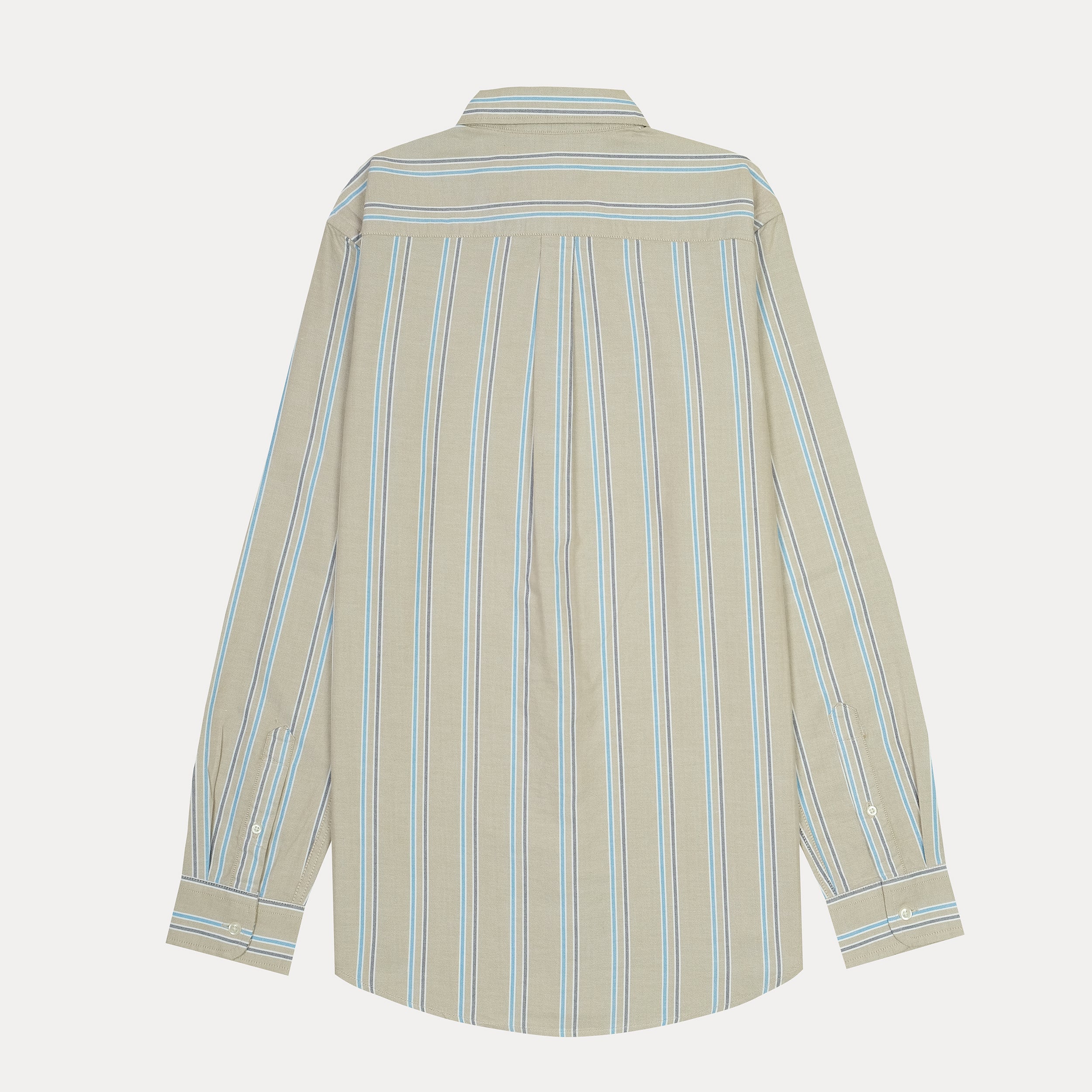 Polo Ralph Lauren Striped Elegance Shirt in Soft Sand & Sky Blue