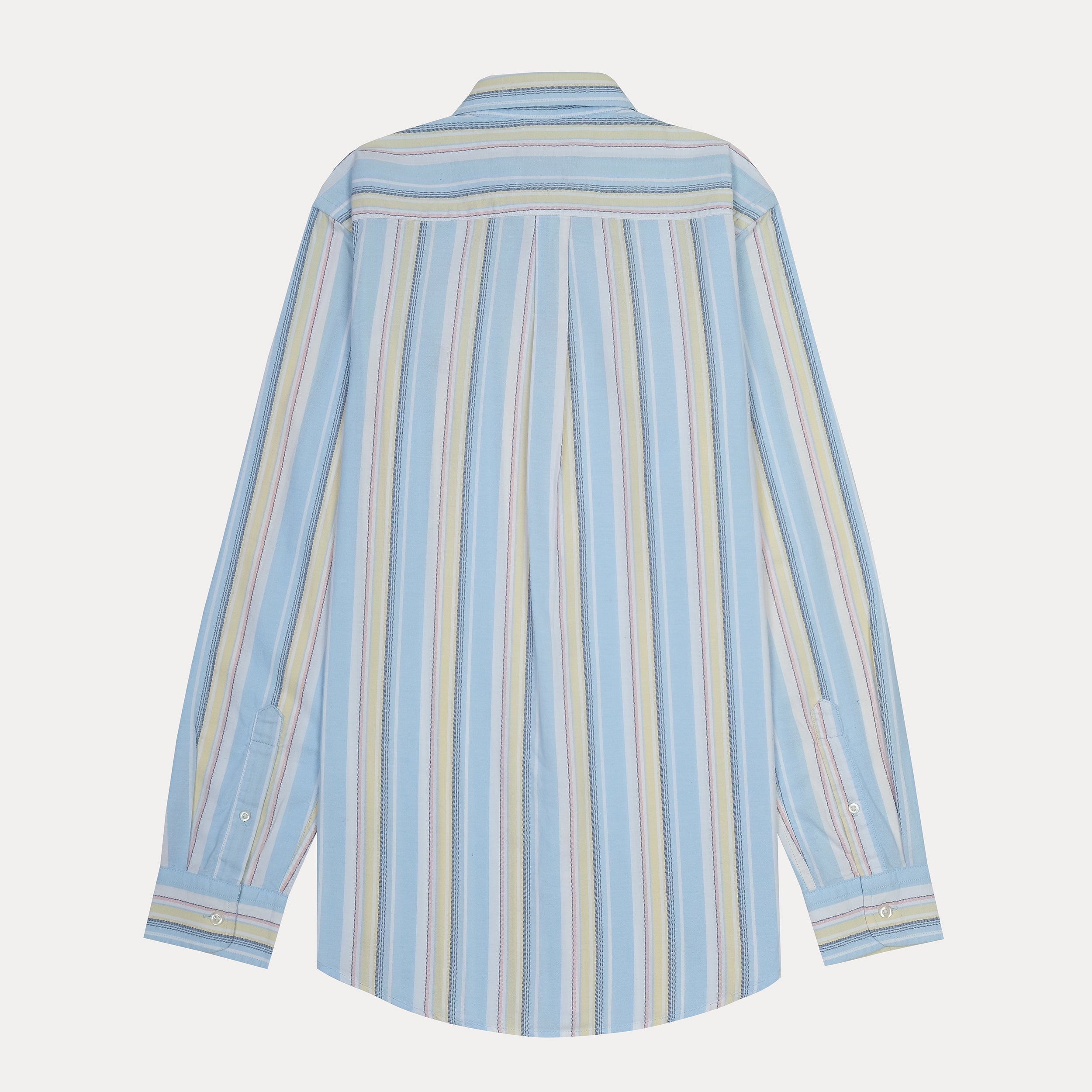 Polo Ralph Lauren Custom Fit Striped Shirt in Serene Sky Blue