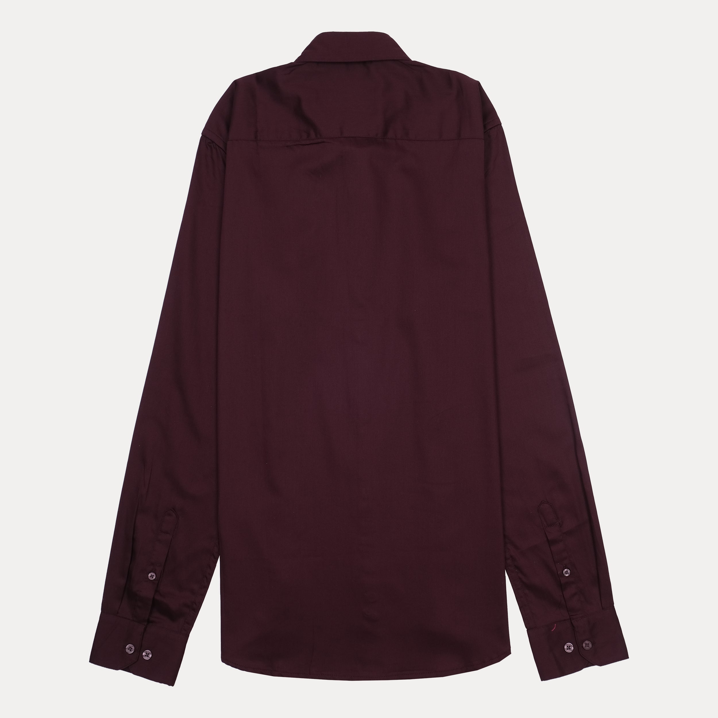 Calvin Klein Jeans Slim Fit Burgundy Shirt