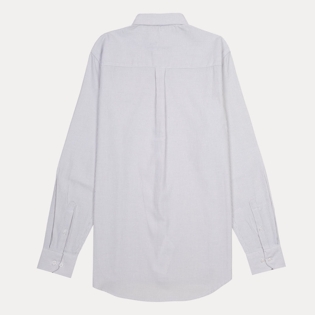 harmont&blaine Striped Elegance Shirt in Soft Sky