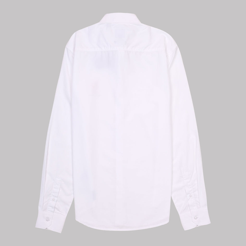 Armani Exchange Classic White Button-Up Shirt with Logo