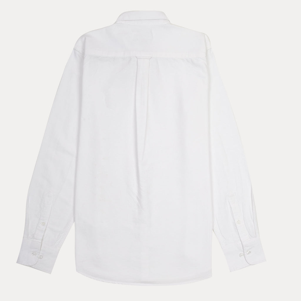 Polo Ralph Lauren Classic Fit Cotton Shirt in Crisp Cloud White
