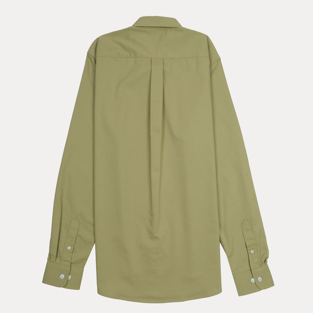 POLO Ralph Lauren Classic Fit Button-Up Shirt in Olive Green