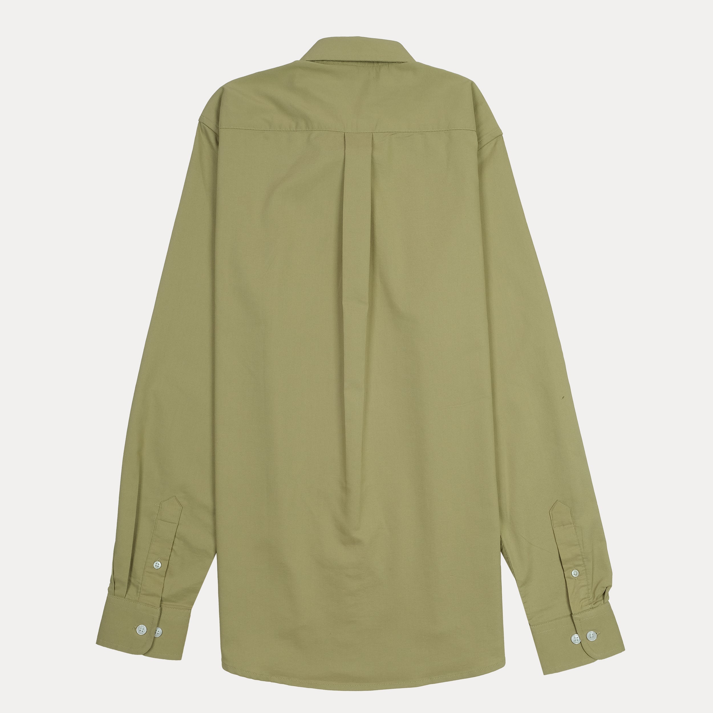 POLO Ralph Lauren Classic Fit Button-Up Shirt in Olive Green
