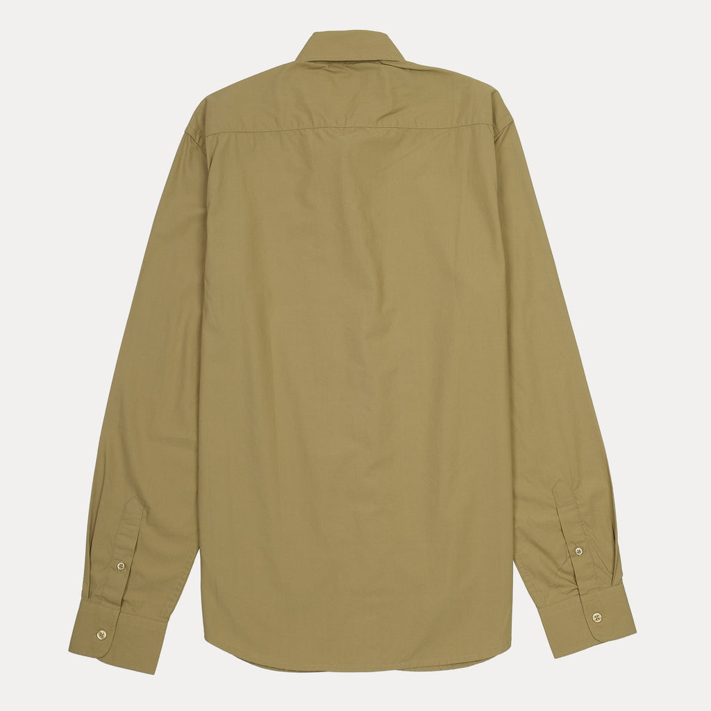 DSQUARED2 Urban Chic Khaki Button-Up Shirt